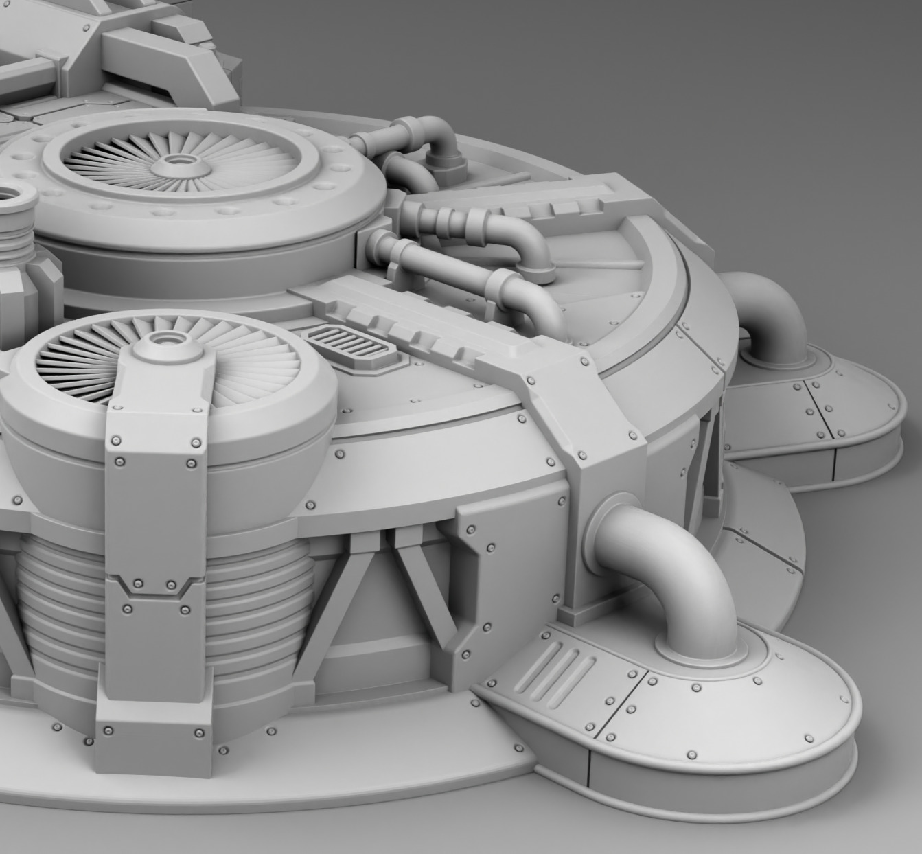 Martian oxygen generation 3D print model_12