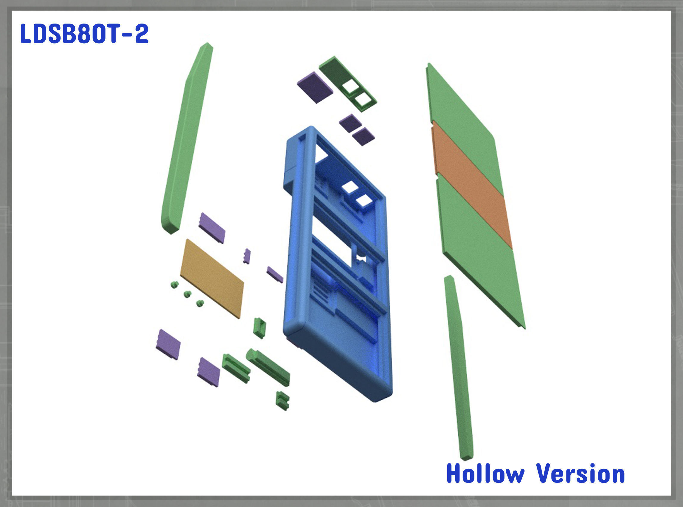 Starbase 80 Tricorder Lower Decks 3D print model_9