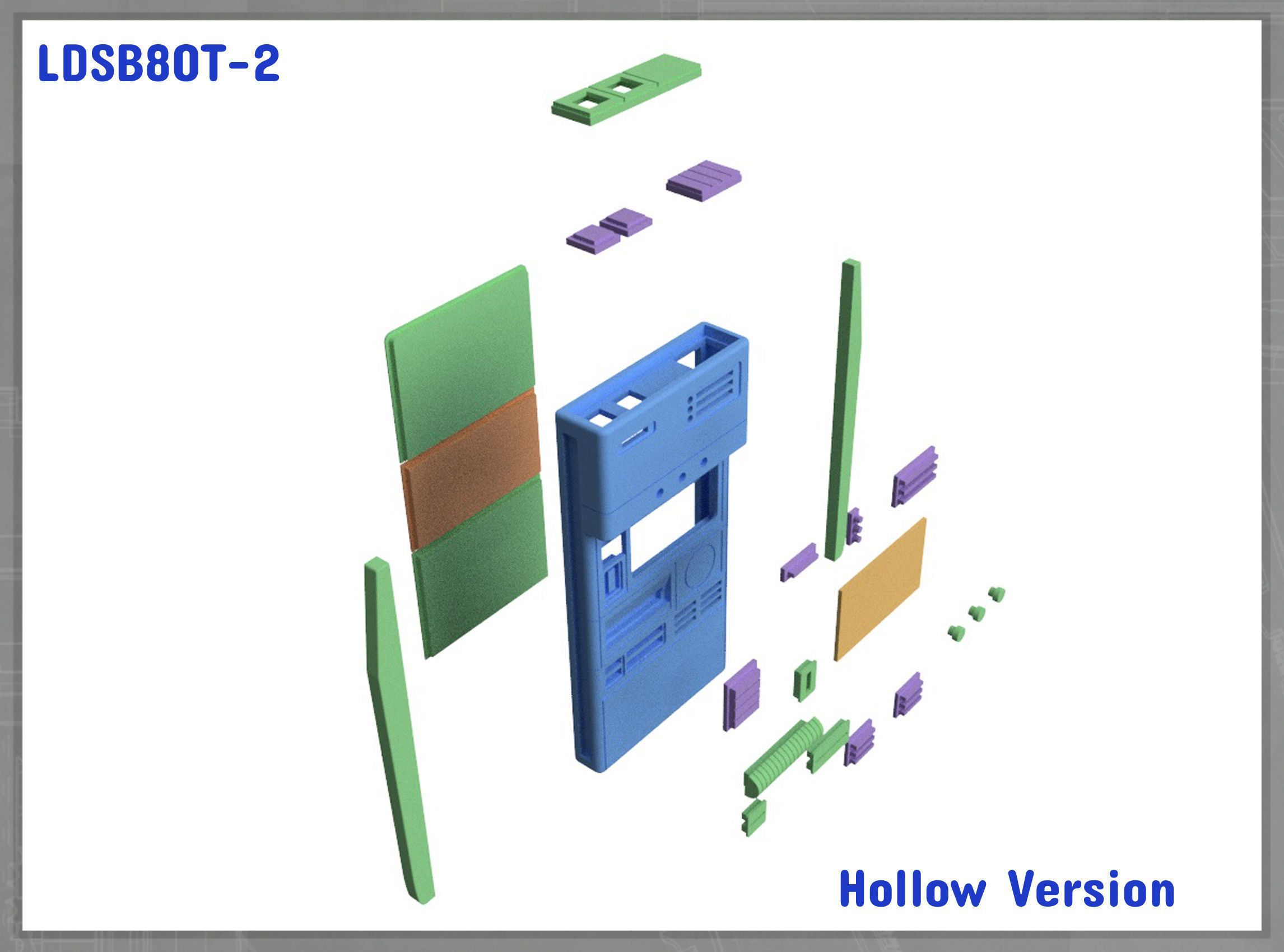 Starbase 80 Tricorder Lower Decks 3D print model_8