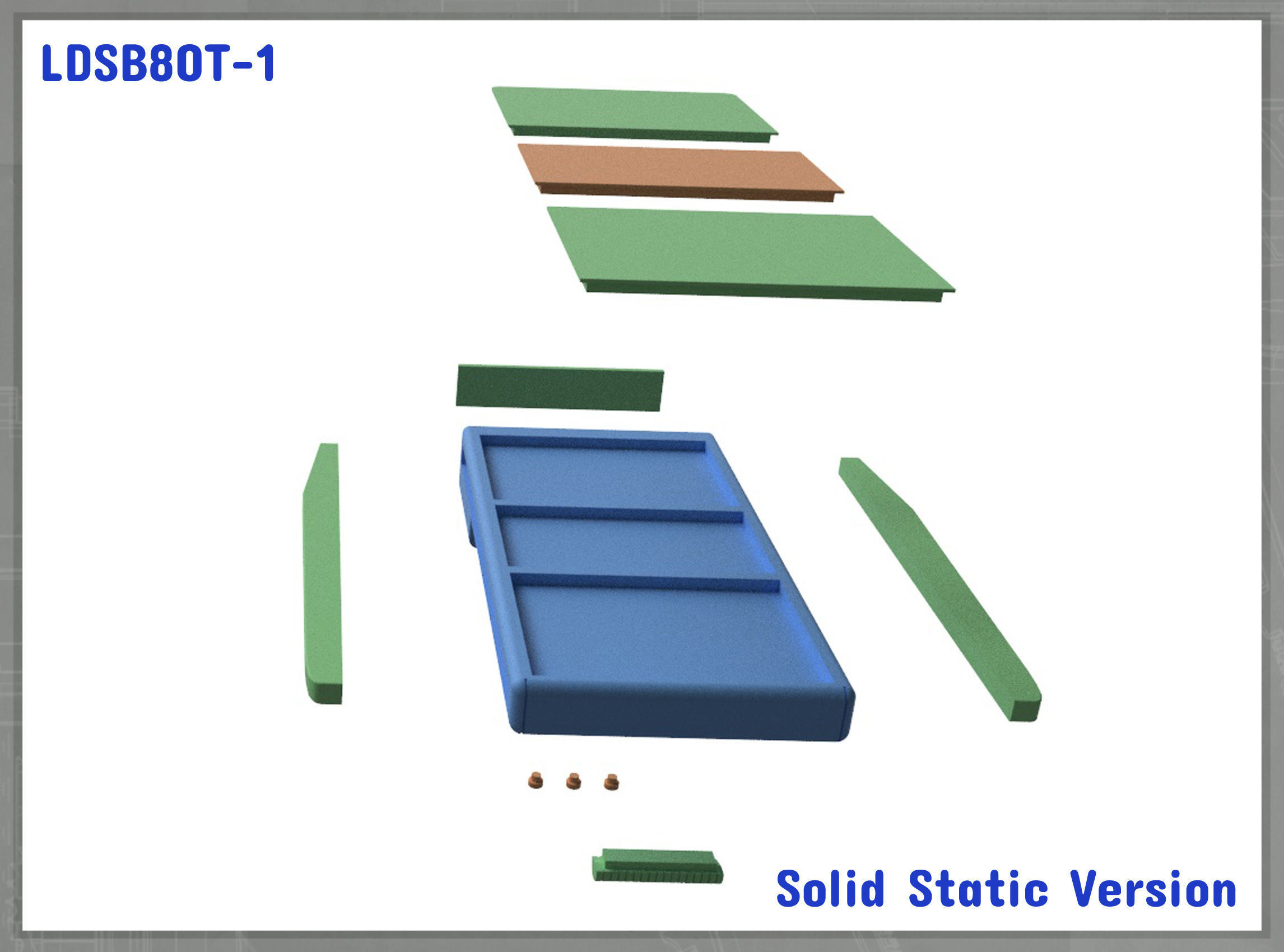 Starbase 80 Tricorder Lower Decks 3D print model_7