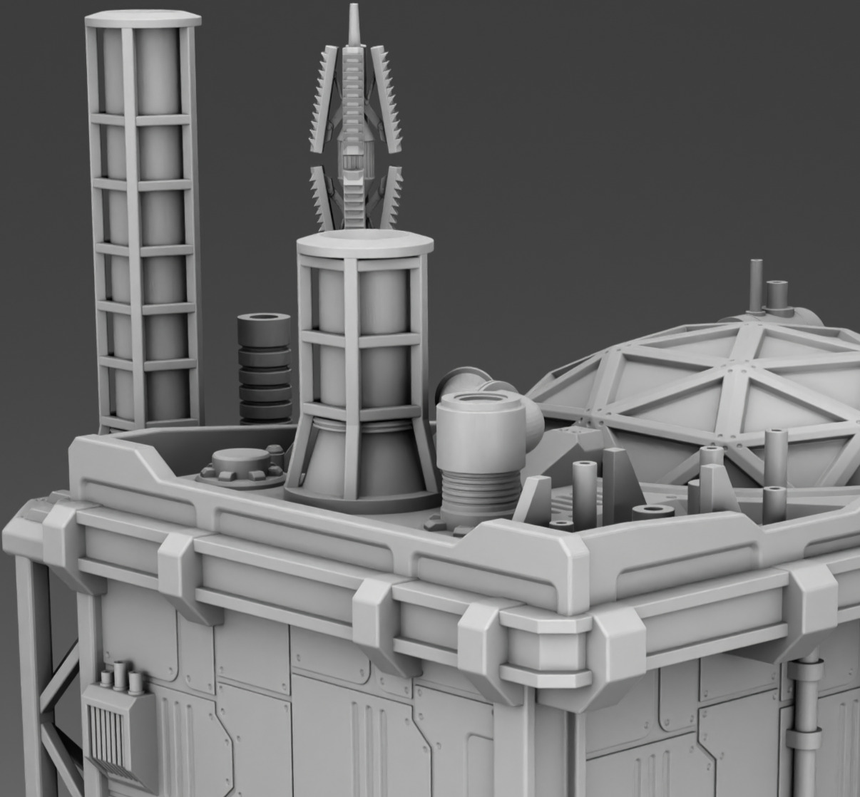 Martian Production workshop 3D print model_13