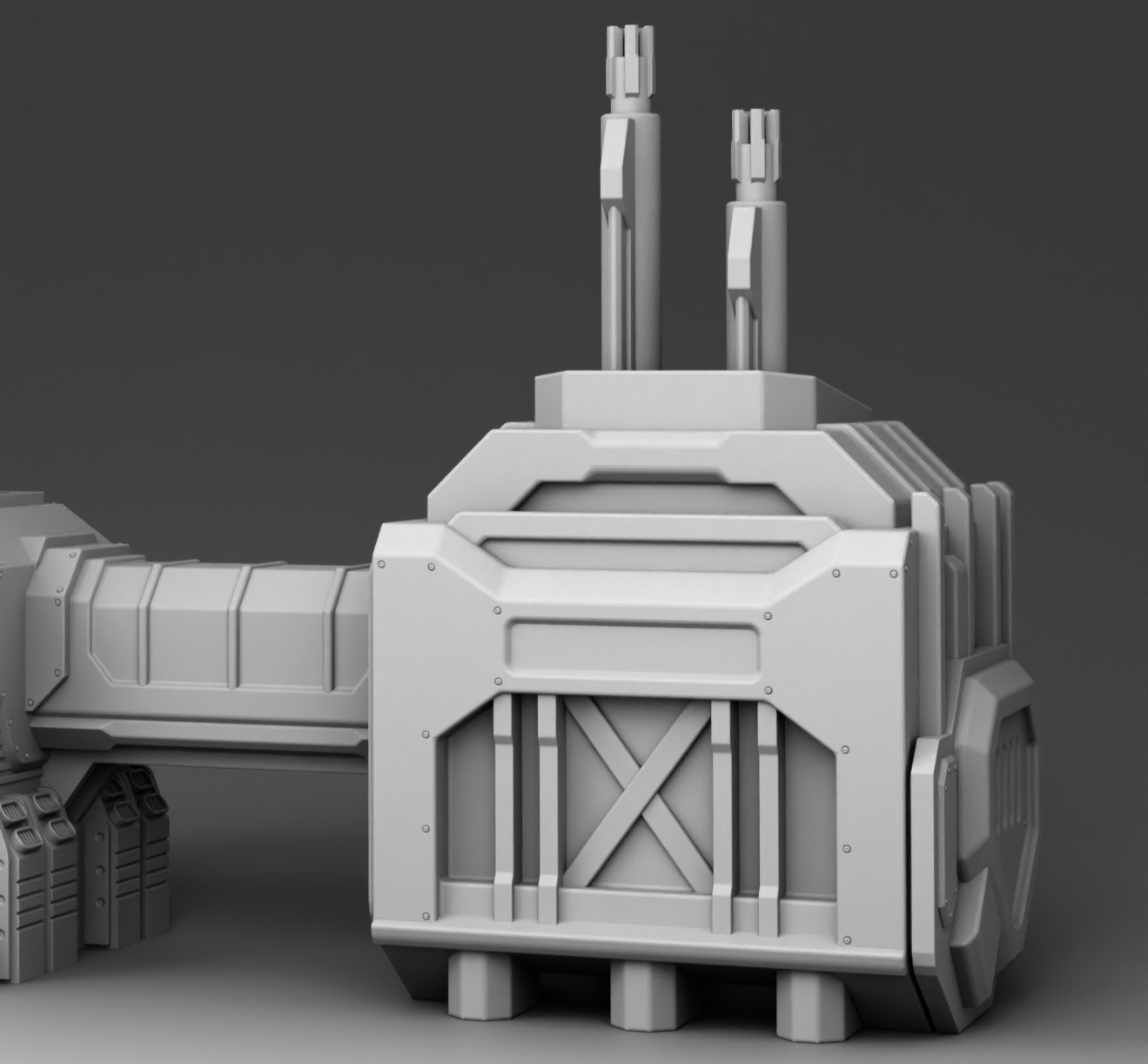 Martian Strategic Management Center 3D print model_6