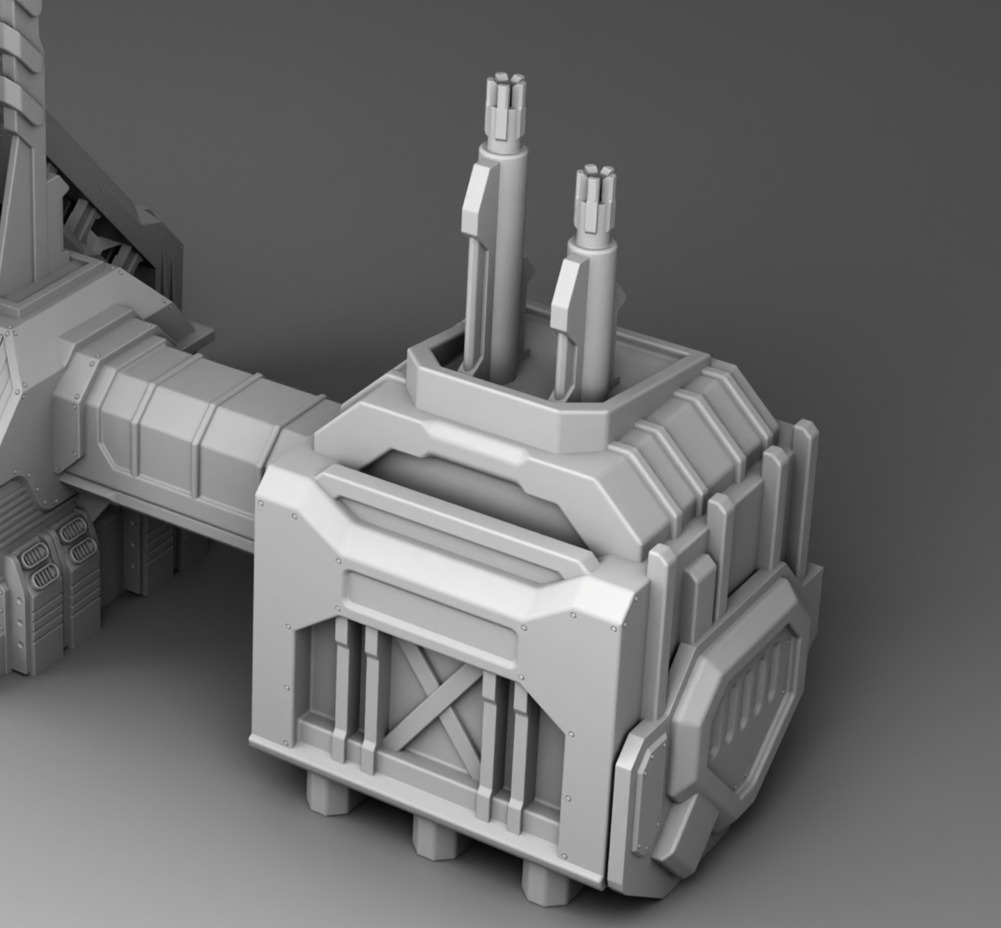 Martian Strategic Management Center 3D print model_10
