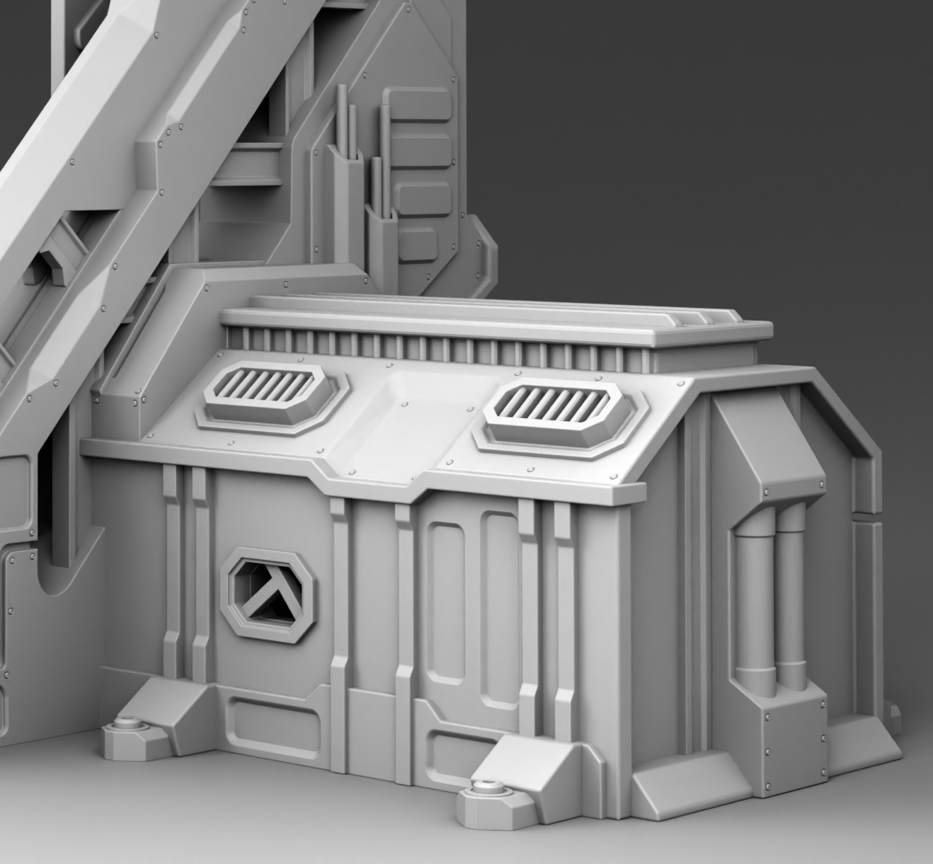 Martian Strategic Management Center 3D print model_8