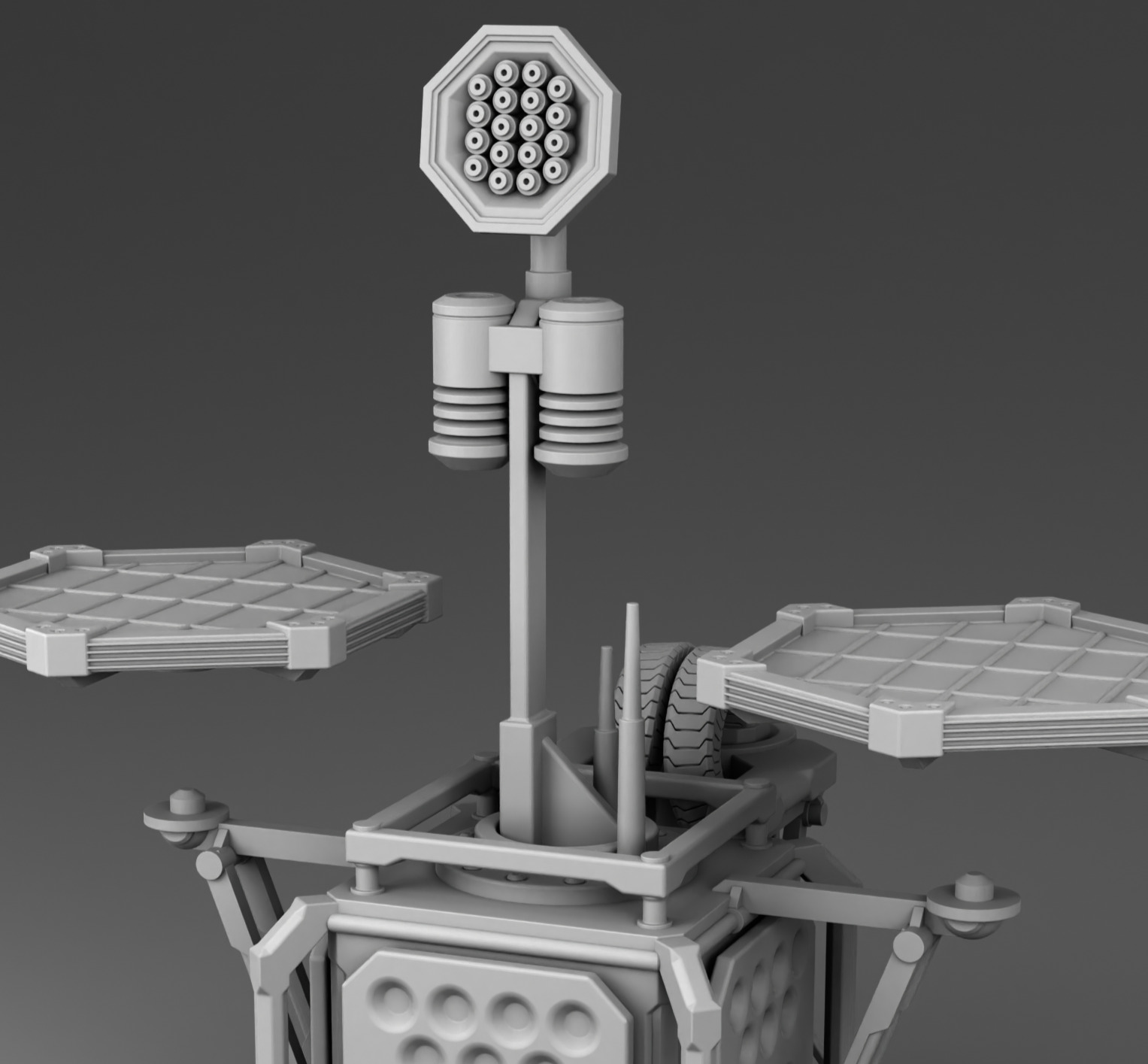 Martian weather station 3D print model_14
