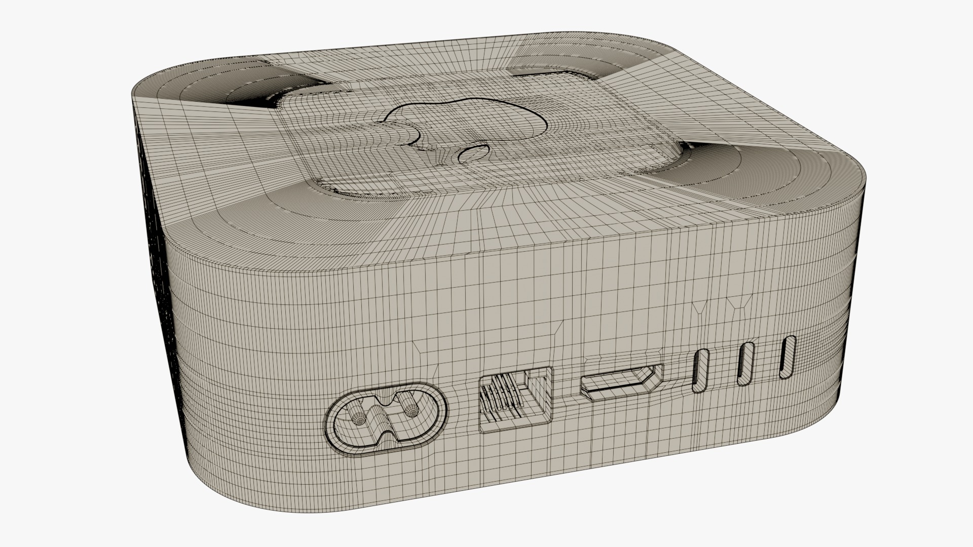 Mac Mini M4 2024 3D model_15