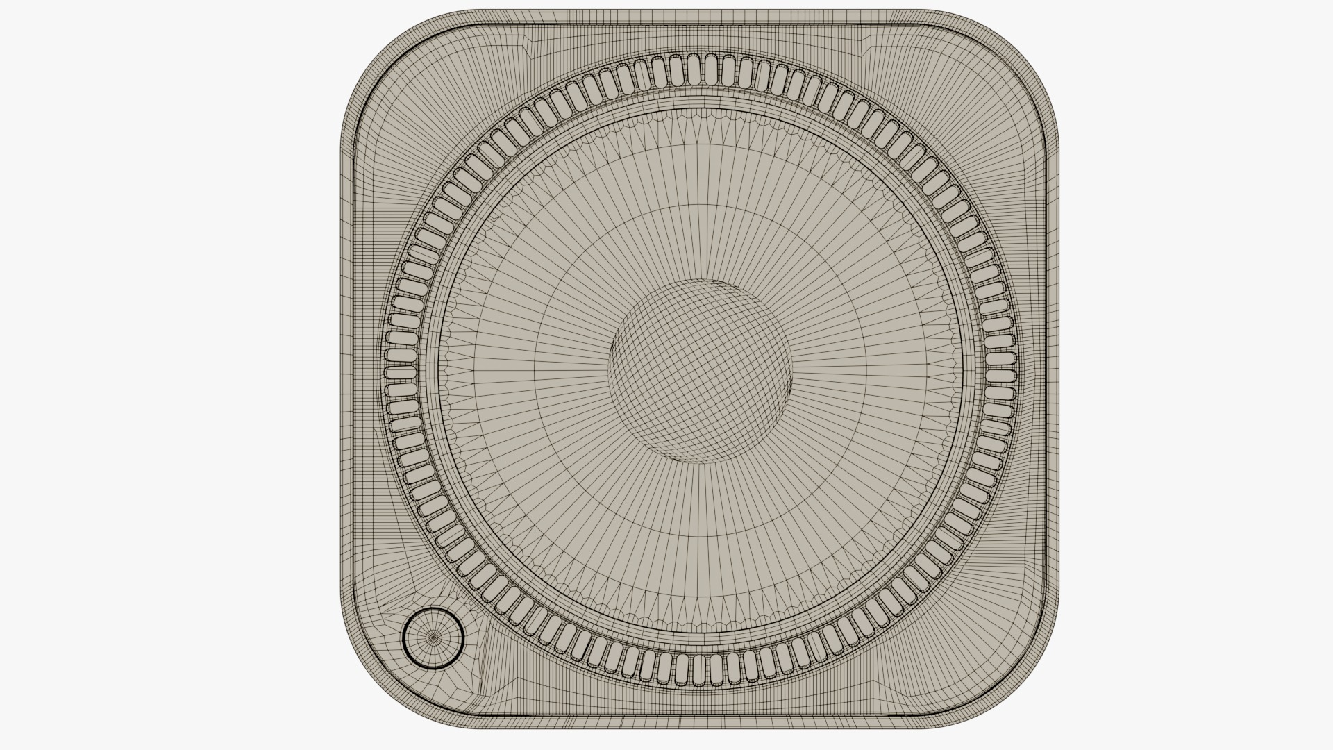 Mac Mini M4 2024 3D model_20