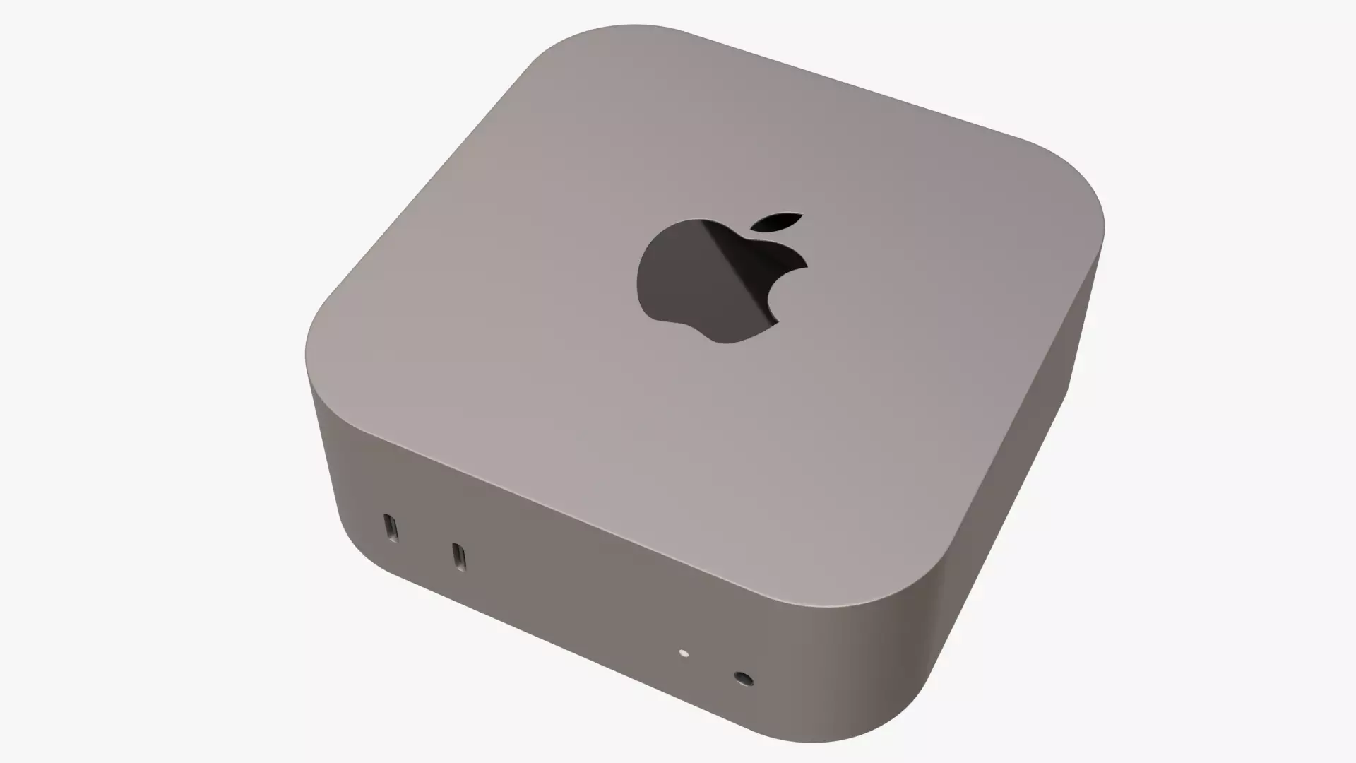 Mac Mini M4 2024 3D model_0