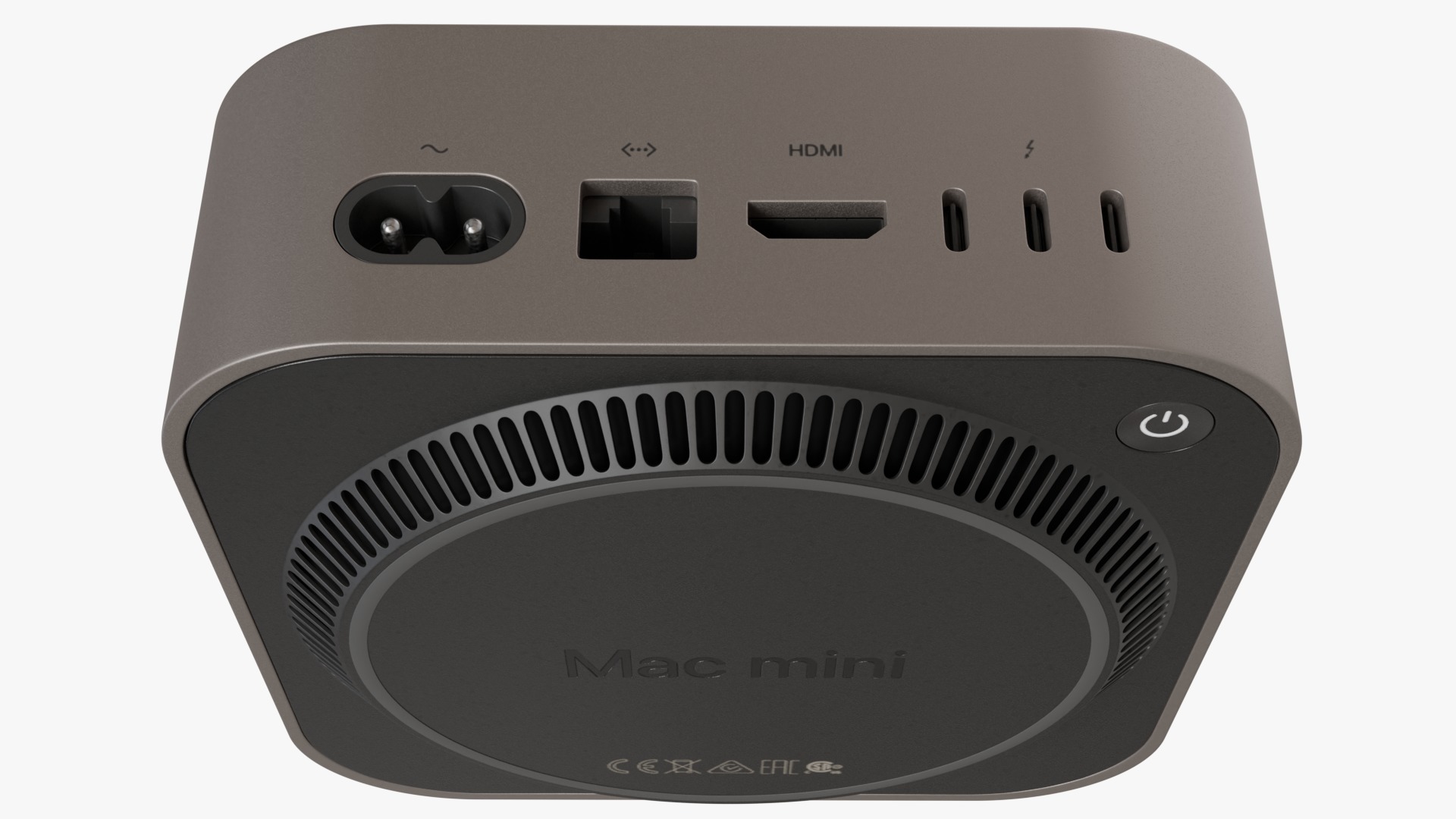 Mac Mini M4 2024 3D model_4