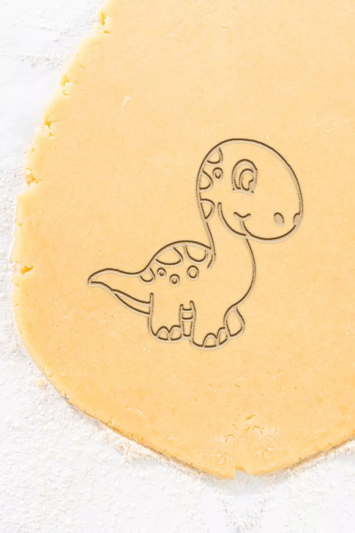 Baby Dinasour Cookie Cutter - Biscuit Cutter 3D print model