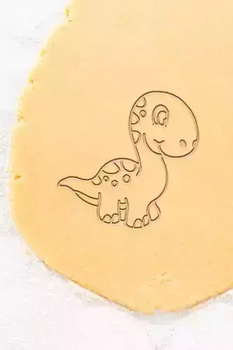 Baby Dinasour Cookie Cutter - Biscuit Cutter