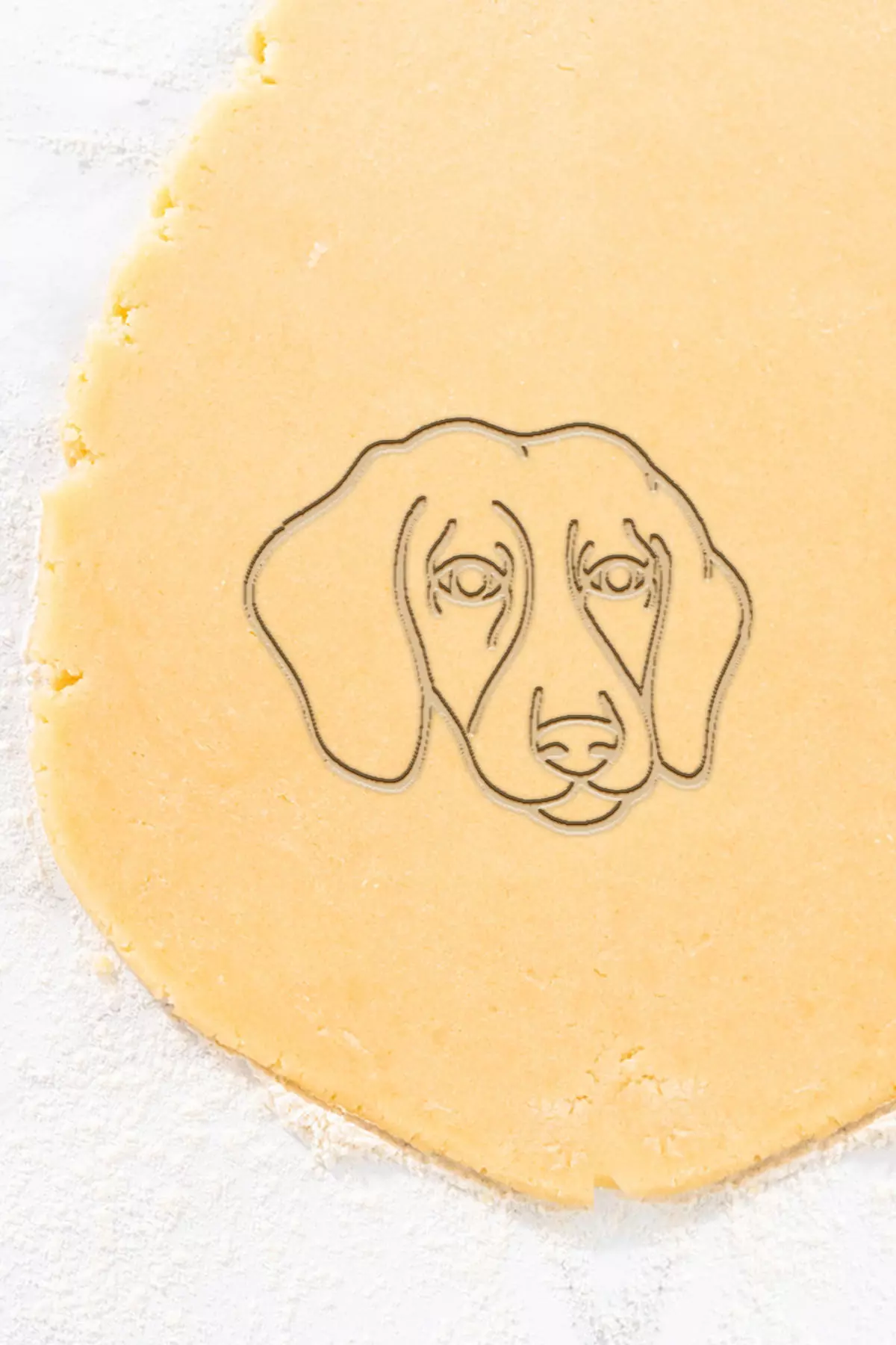 Dog Face Cookie Cutter - Biscuit Cutter 3D print model