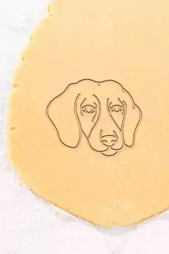 Dog Face Cookie Cutter - Biscuit Cutter