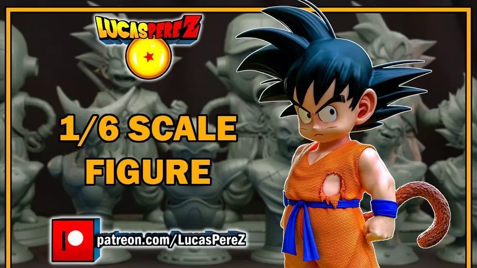 KID GOKU TORRE KARIN 3D print model_0