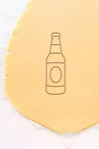 Beer Bottle Cookie Cutter - Biscuit Cutter