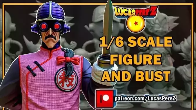 CYBORG TAO PAI PAI  3D print model