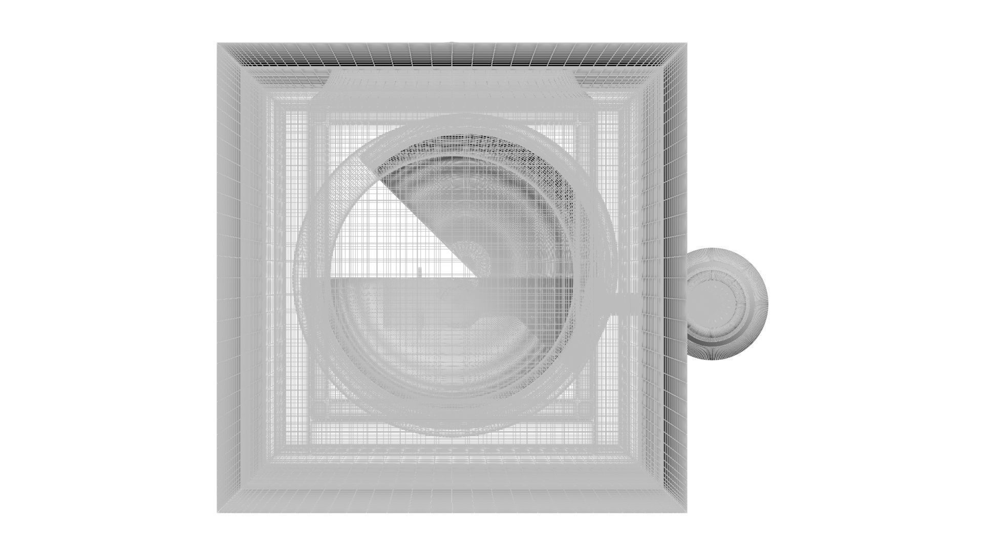 Vintage Coffee Grinder 3D model_34