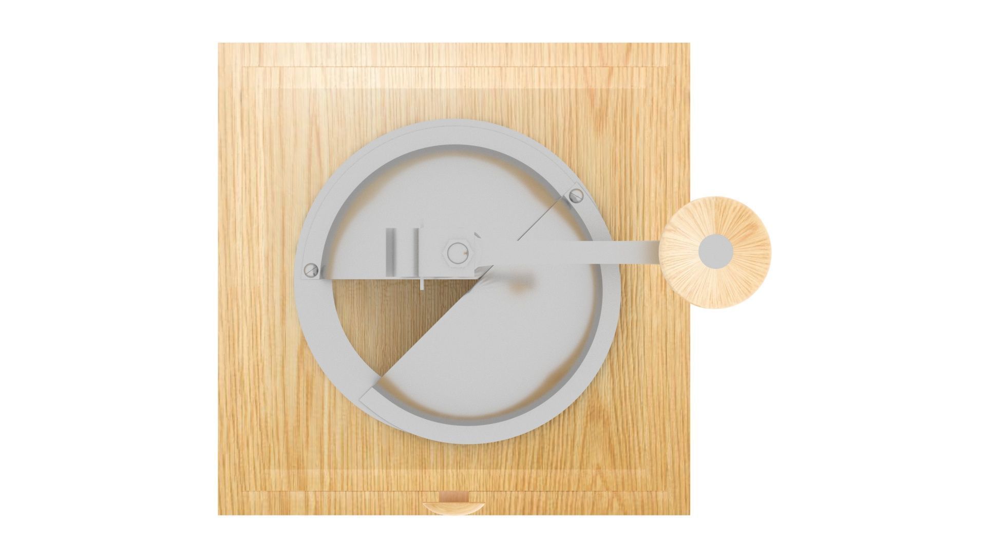 Vintage Coffee Grinder 3D model_16