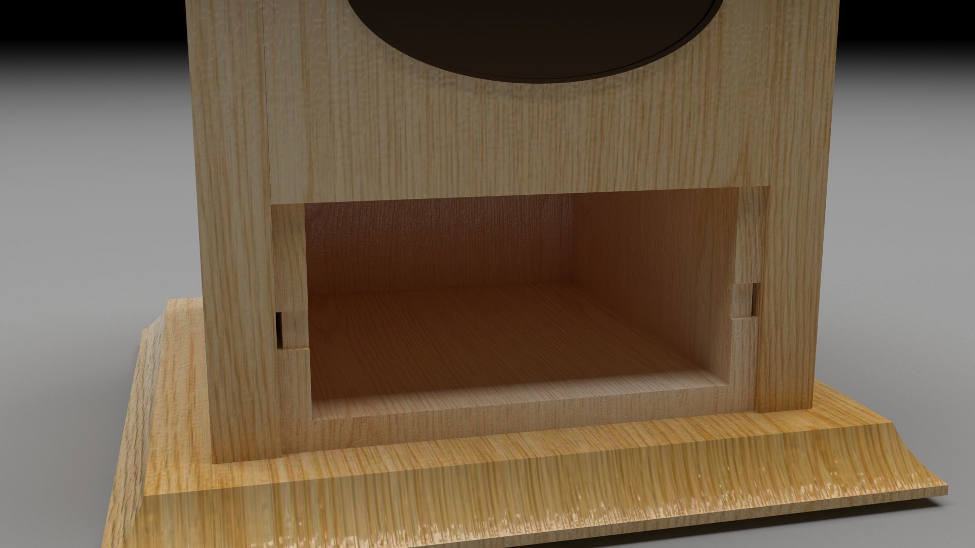 Vintage Coffee Grinder 3D model_4