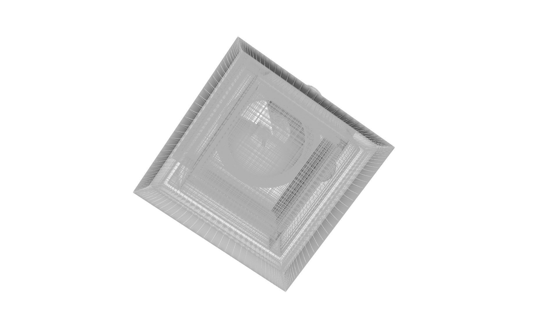 Vintage Coffee Grinder 3D model_27