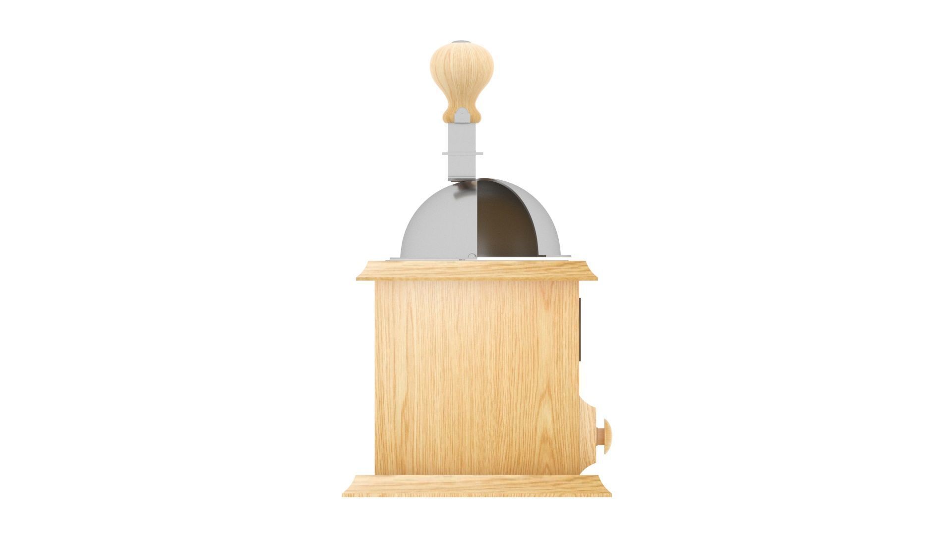 Vintage Coffee Grinder 3D model_18