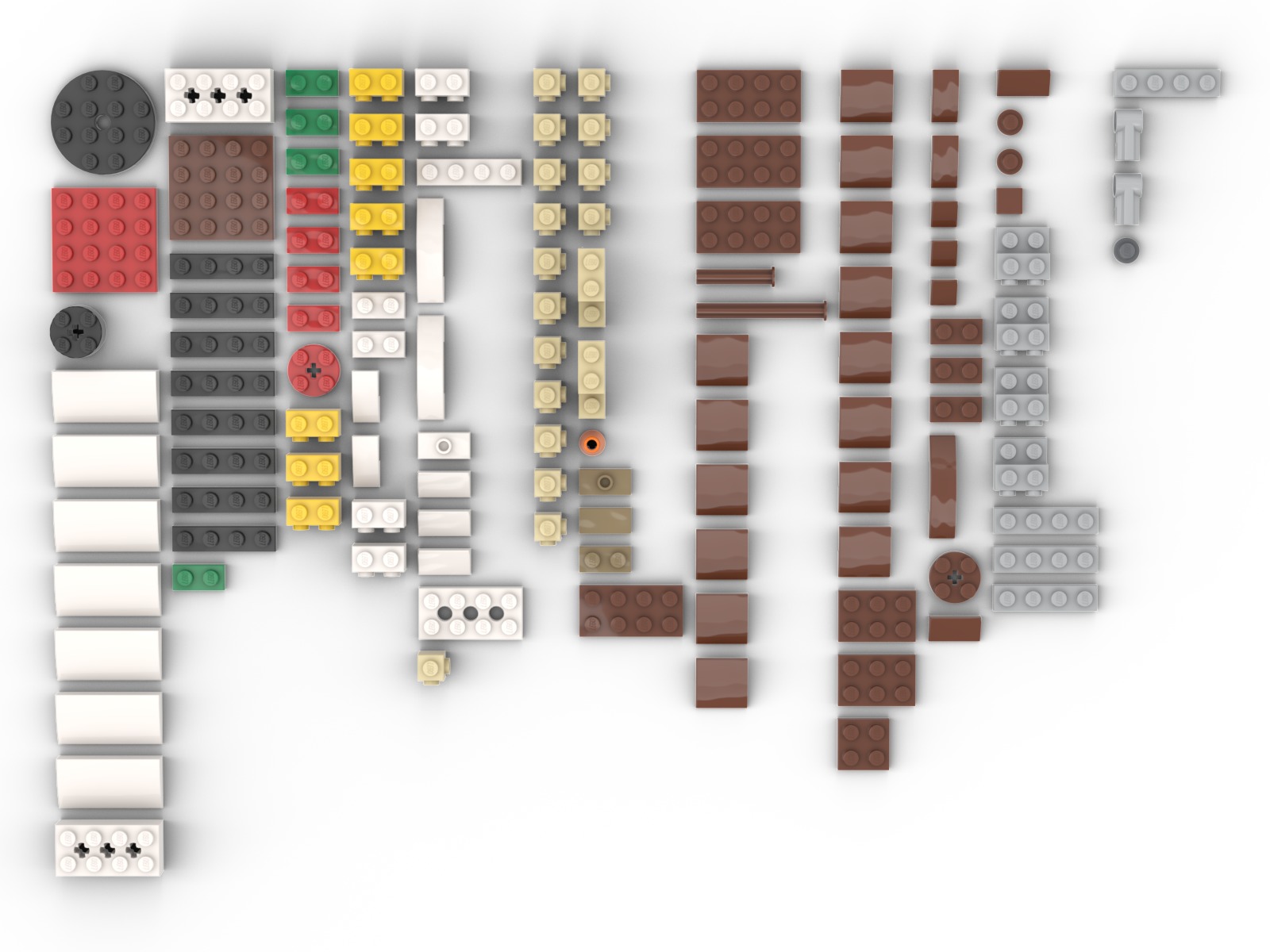 PixelBricks3D - LEGO - Snowman and Reindeer Duo - 854050 3D print model_1
