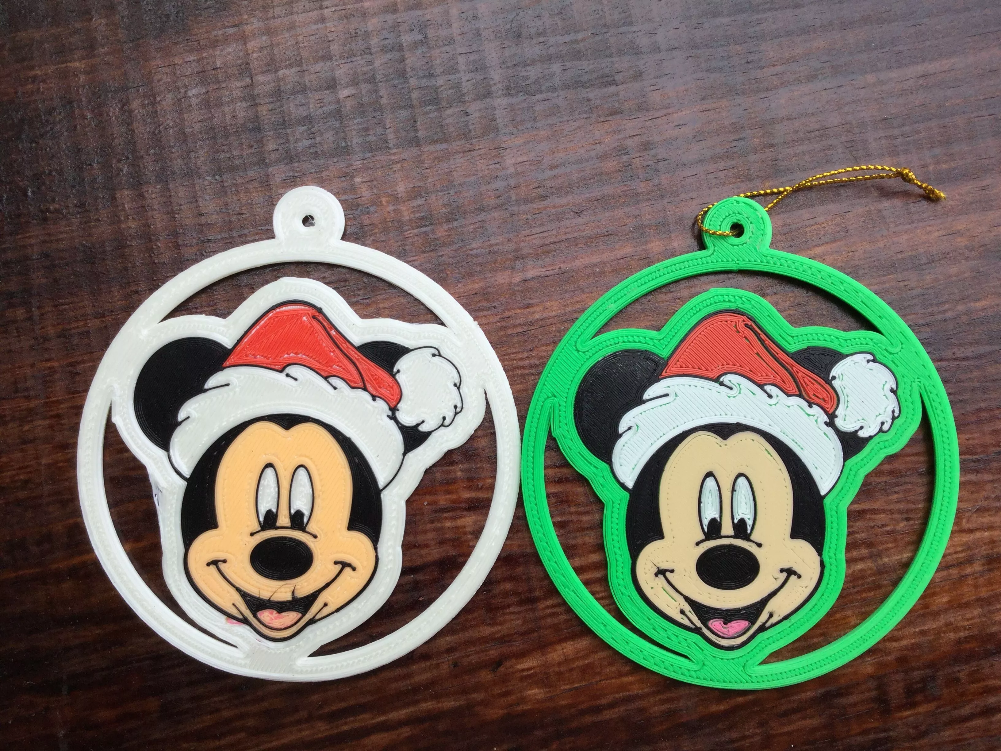 Esferas de navidad de raton mik 3D print model