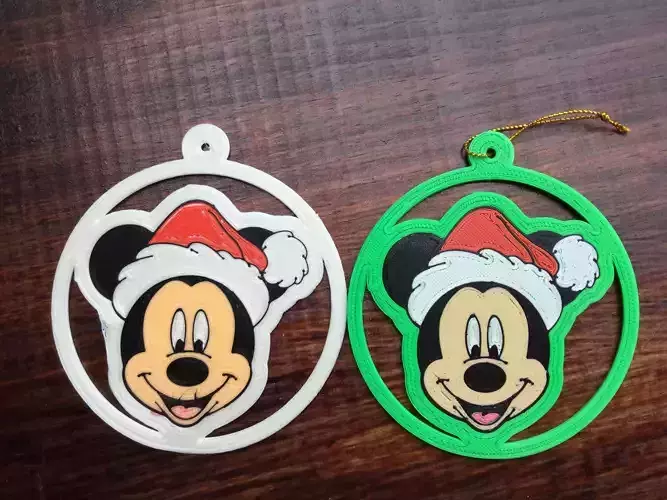 Esferas de navidad de raton mik