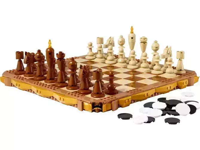 PixelBricks3D  - LEGO Traditional Chess 