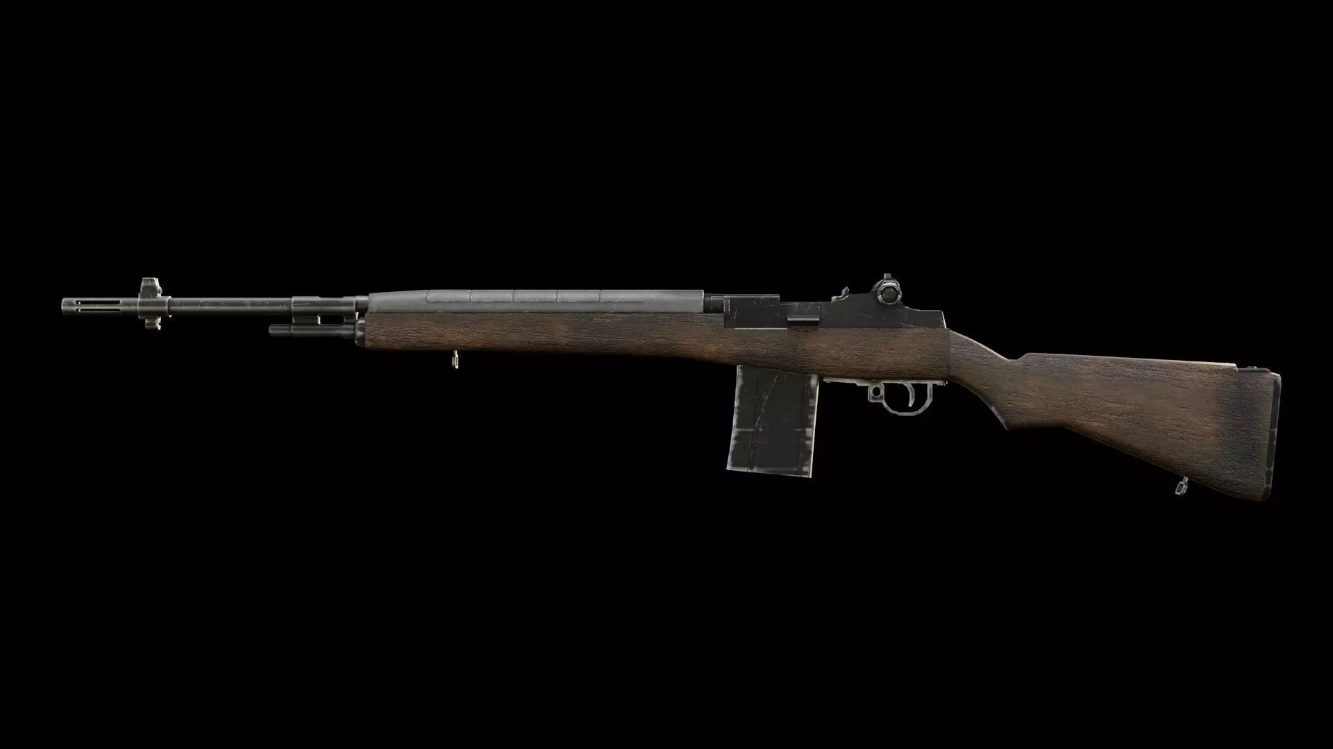 Springfield M14 3D model_0