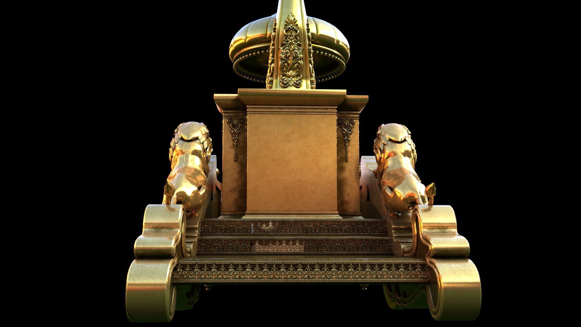 chariot  3D model_19