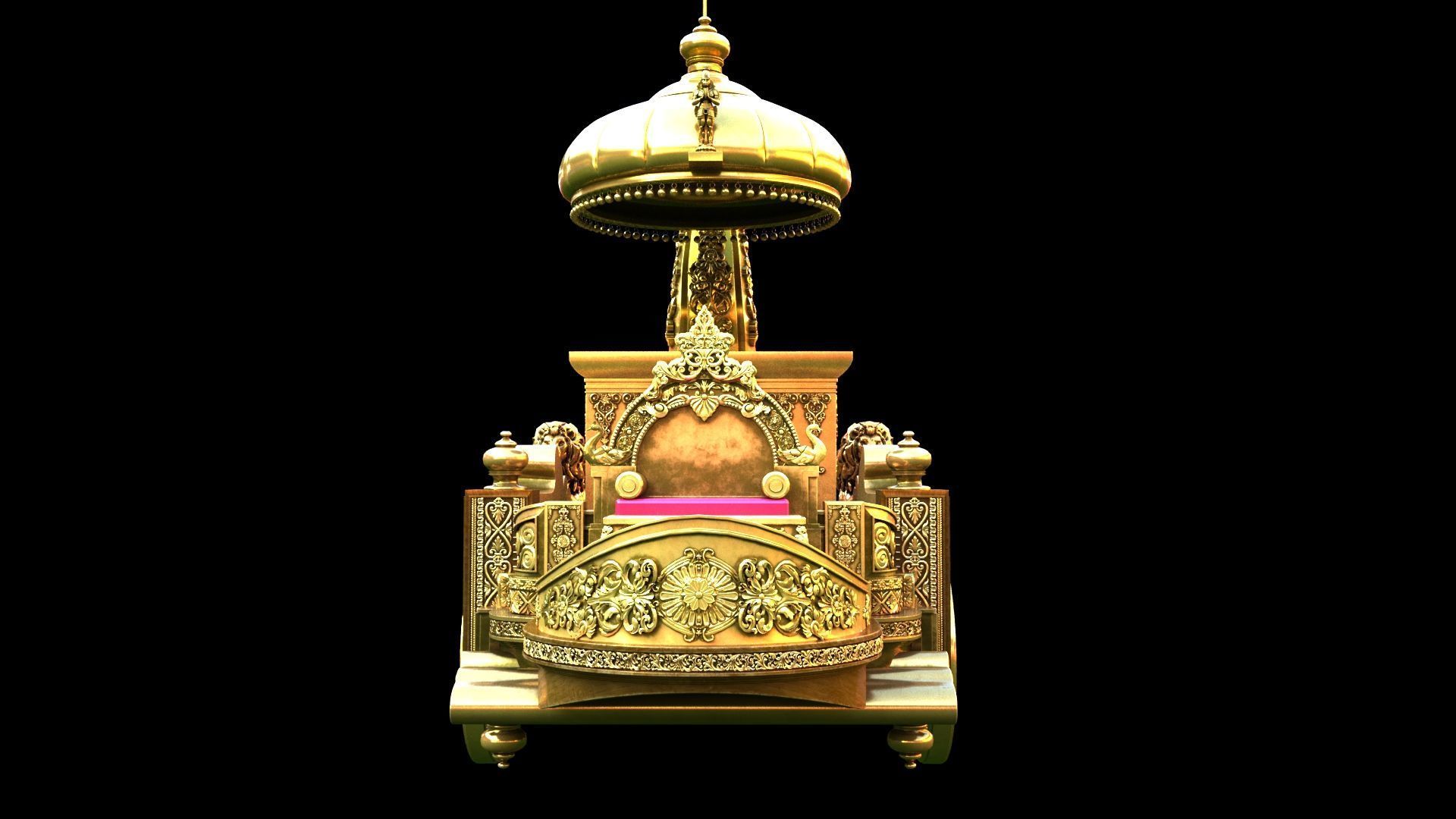 chariot  3D model_15