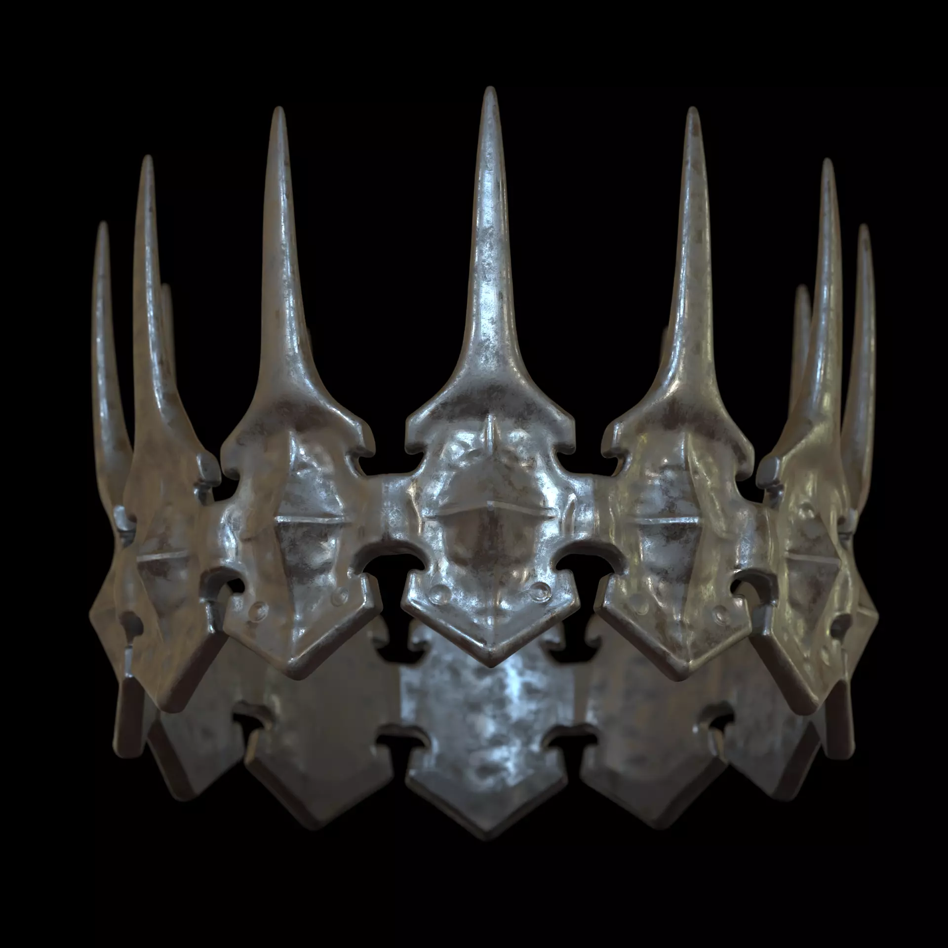 Crown of Shadows 3D print model_0