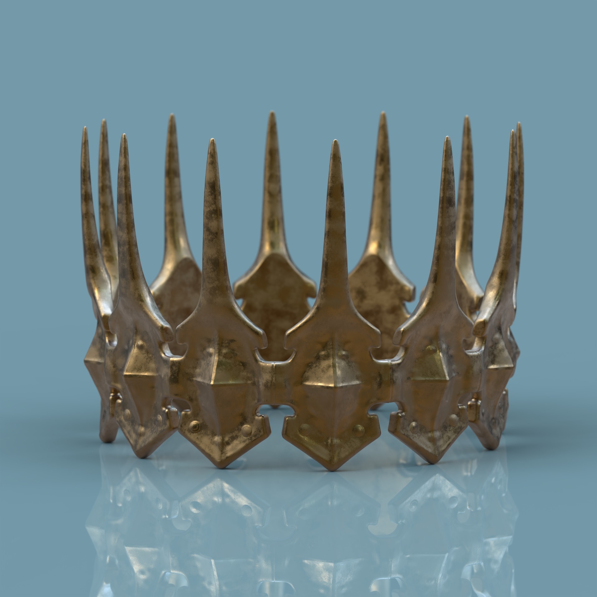 Crown of Shadows 3D print model_1