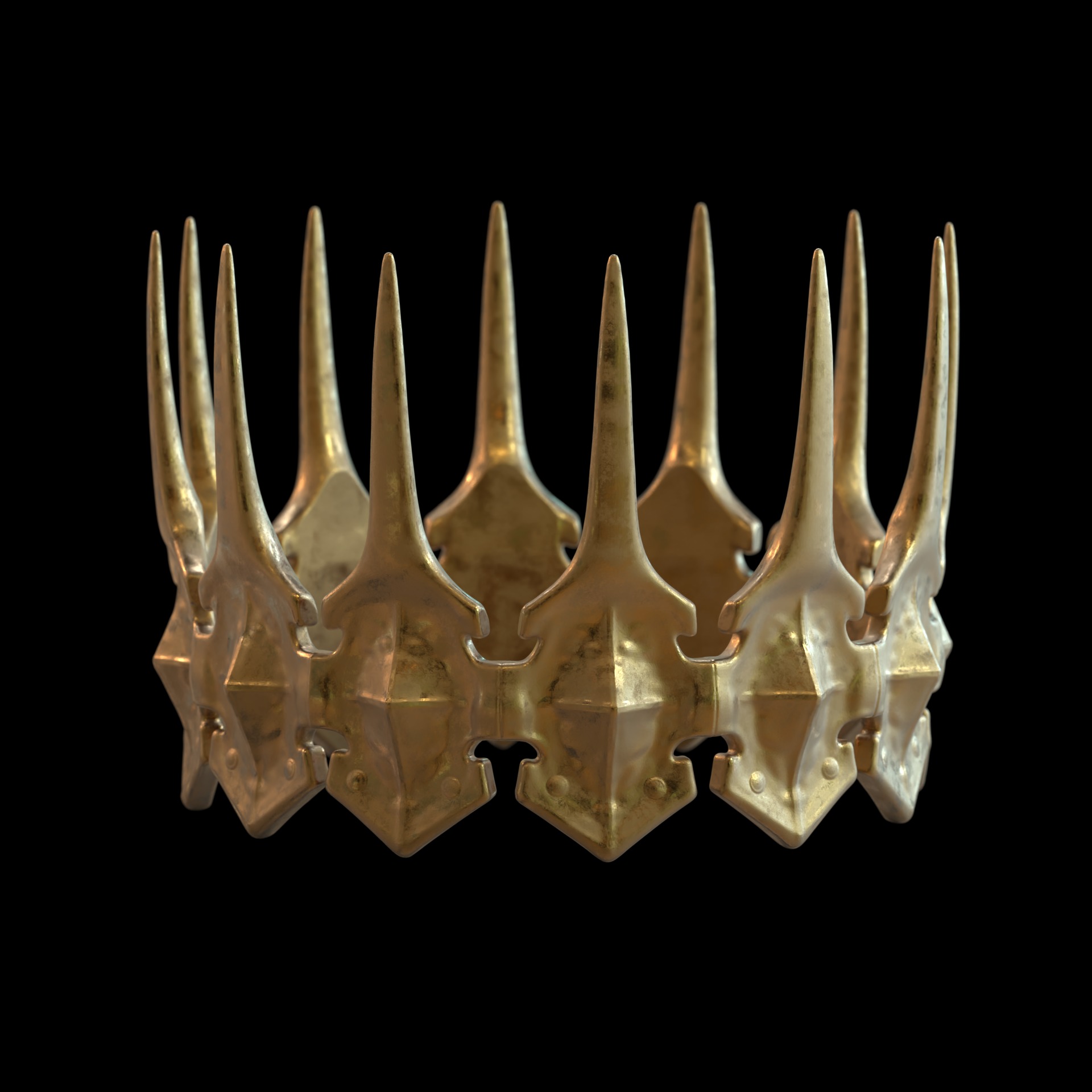 Crown of Shadows 3D print model_2