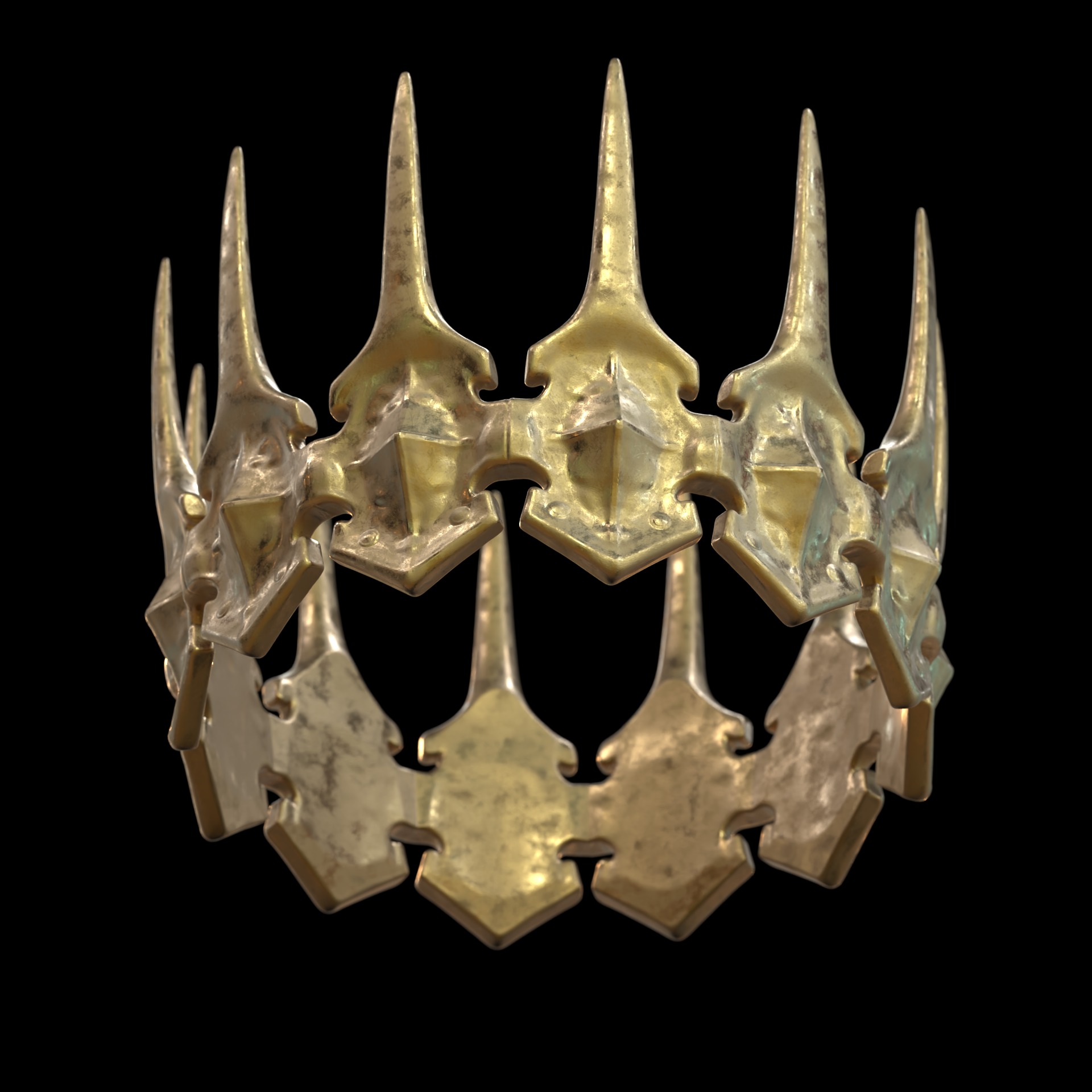 Crown of Shadows 3D print model_3