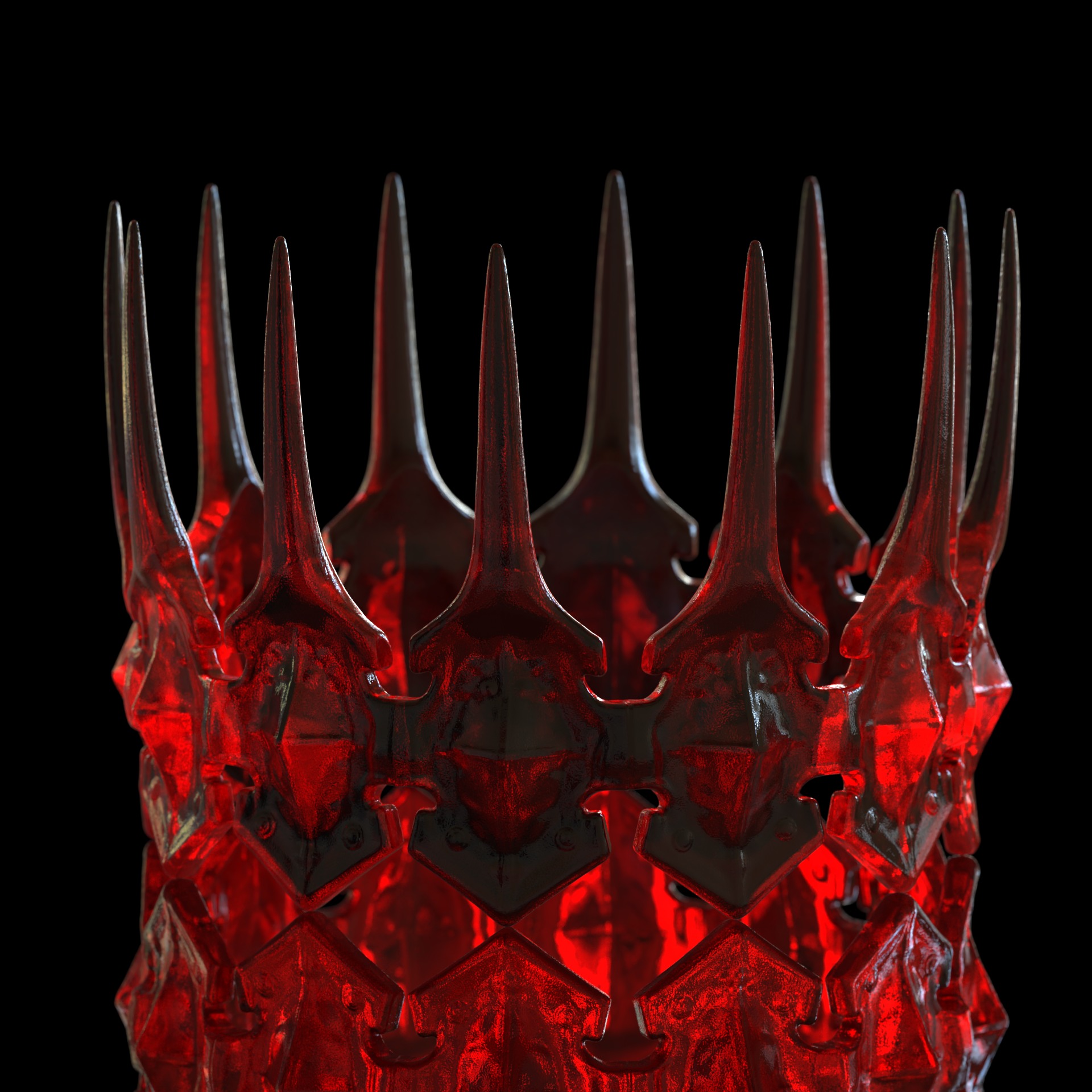 Crown of Shadows 3D print model_14