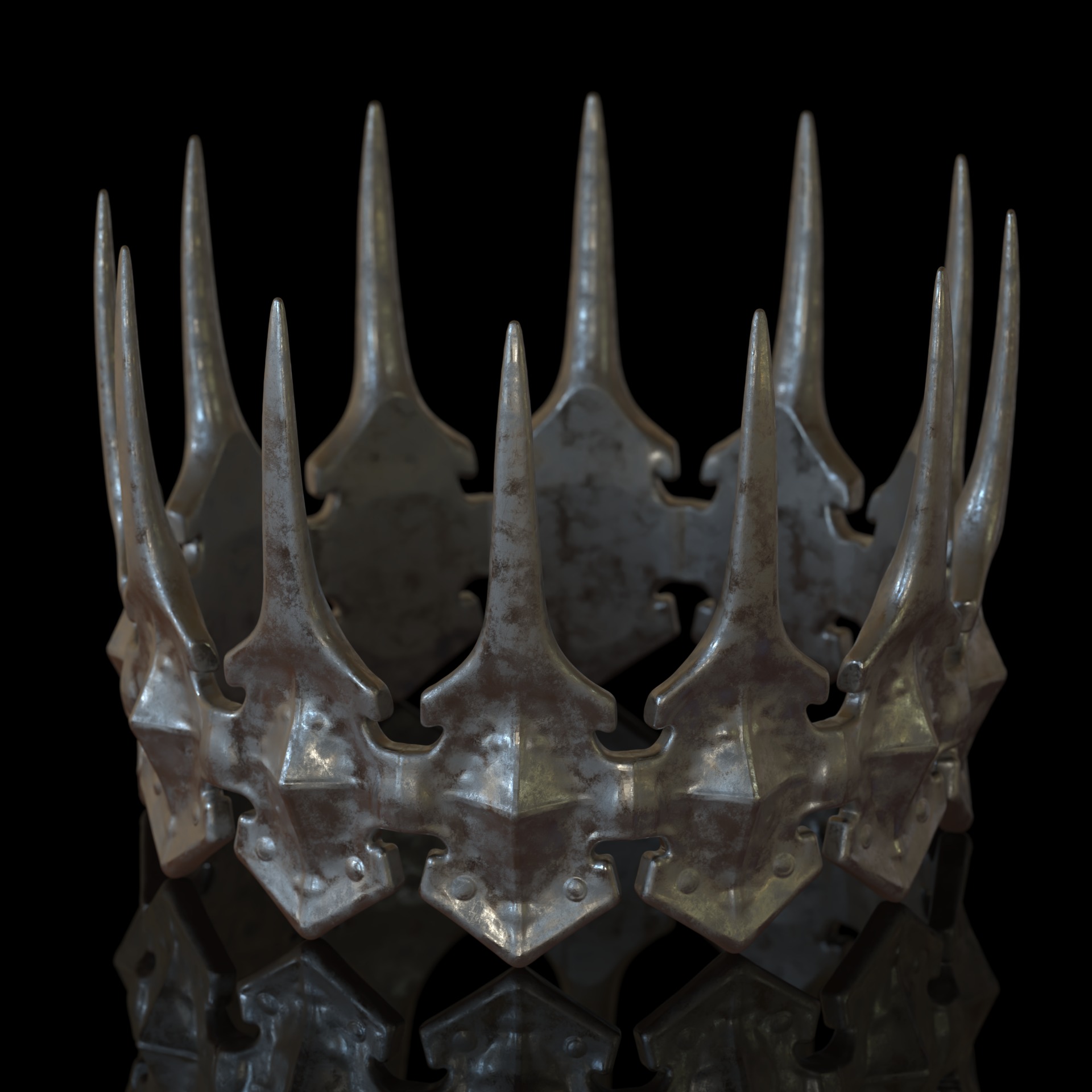 Crown of Shadows 3D print model_7