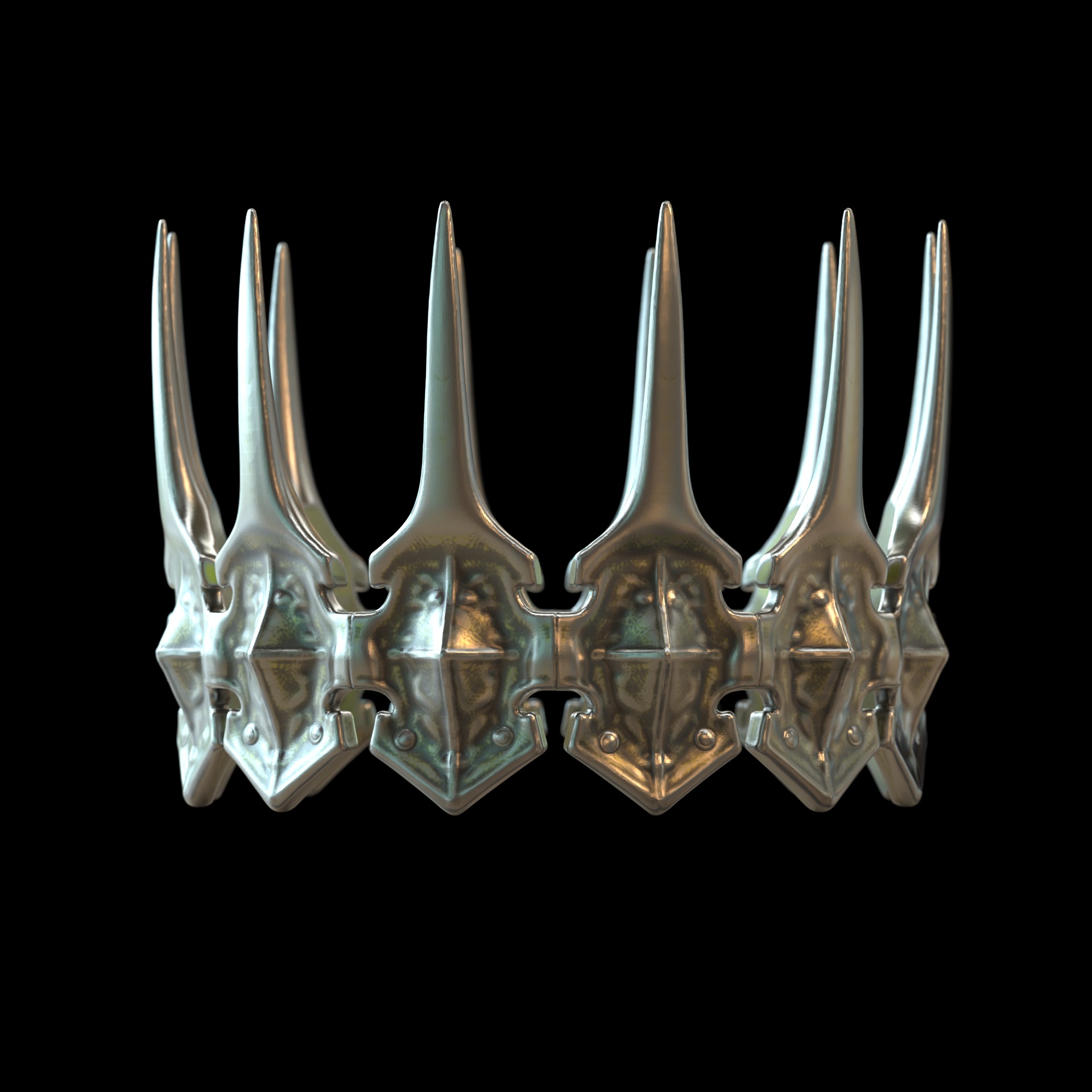 Crown of Shadows 3D print model_5