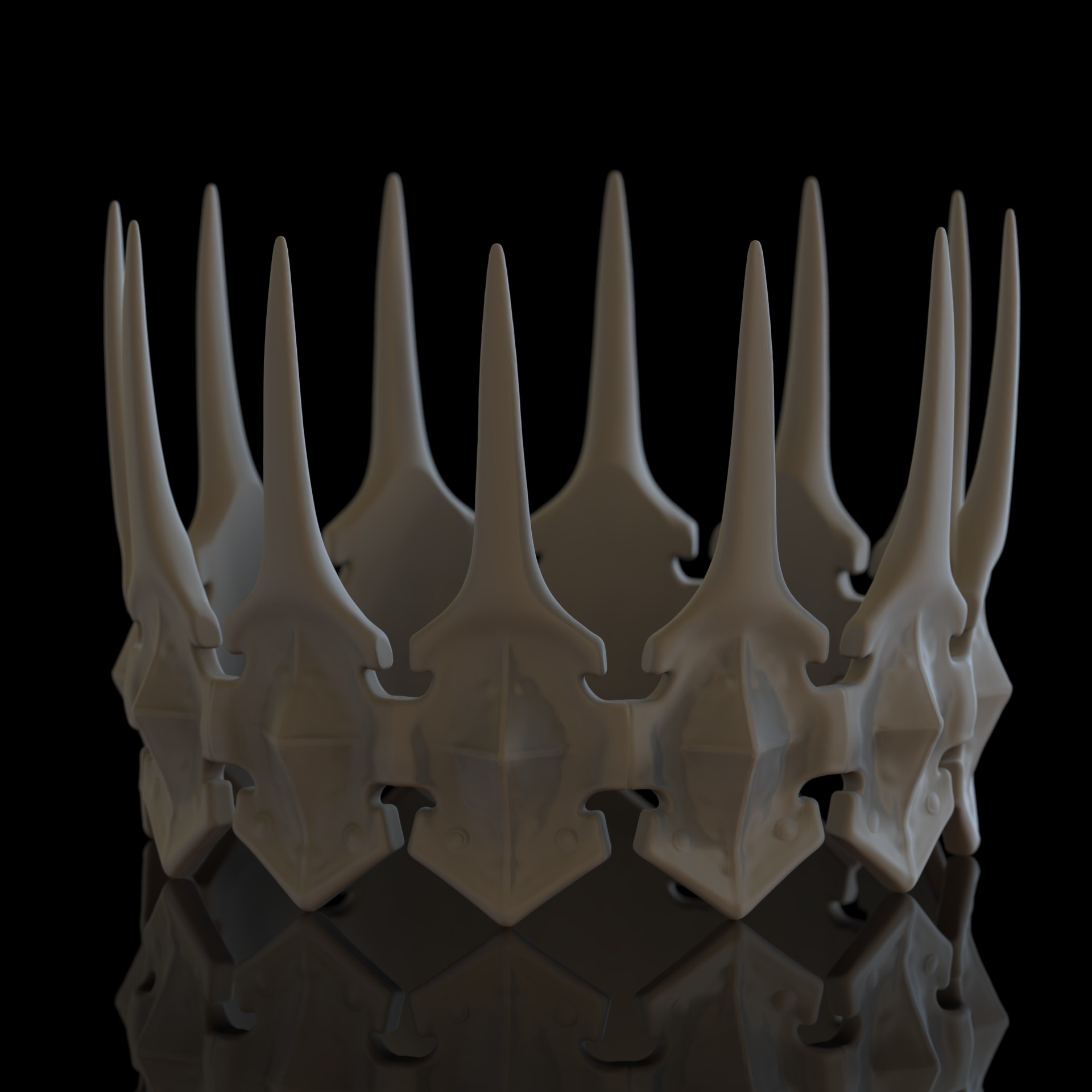 Crown of Shadows 3D print model_13
