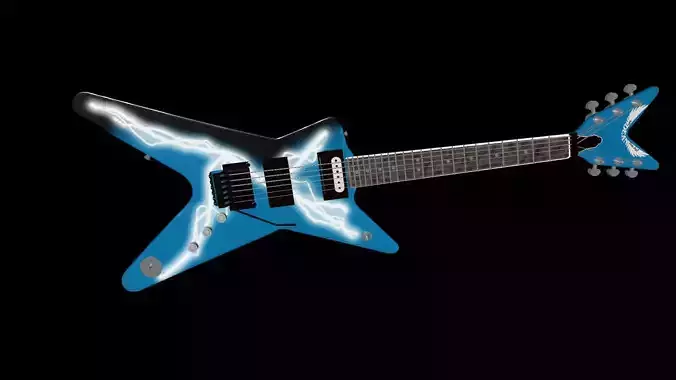 Darrell 3d guitar collection