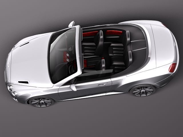 Bentley Continental Supersports Convertible 2011 3D Model 3D model_7