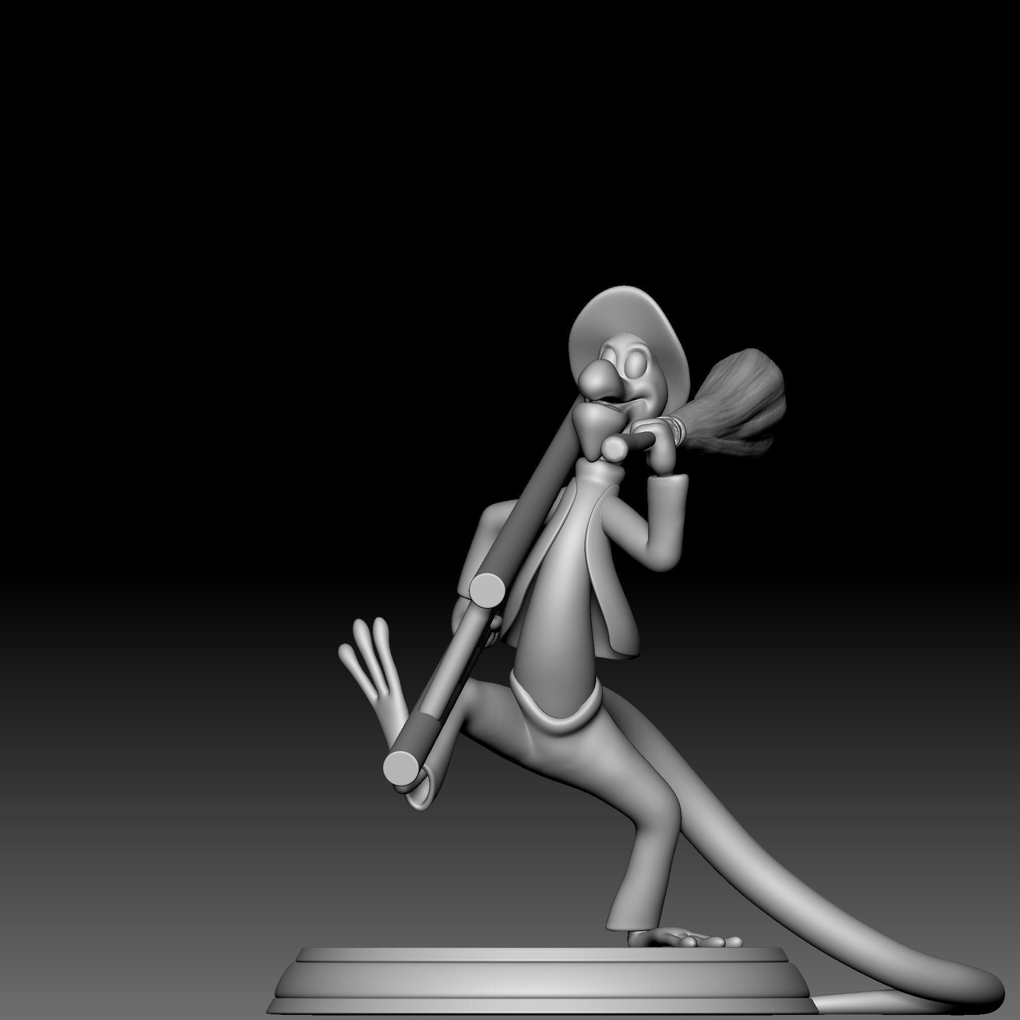 Lizard - Alice in Wonderland - 010 3D print model_1