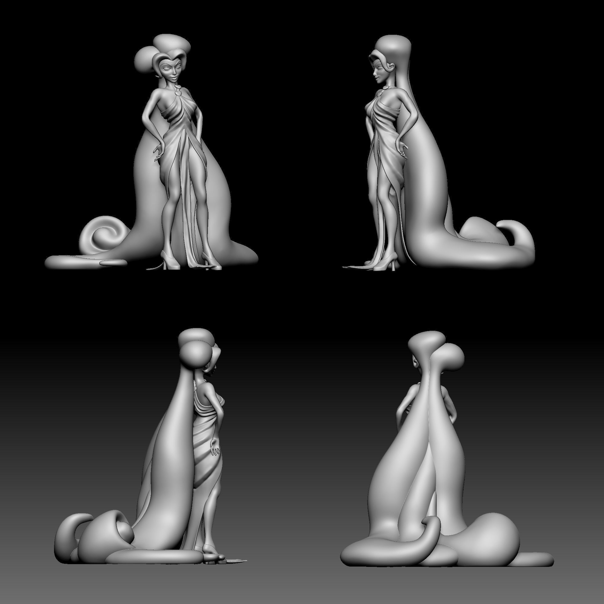 Aphrodite - disney - 010 3D print model_9