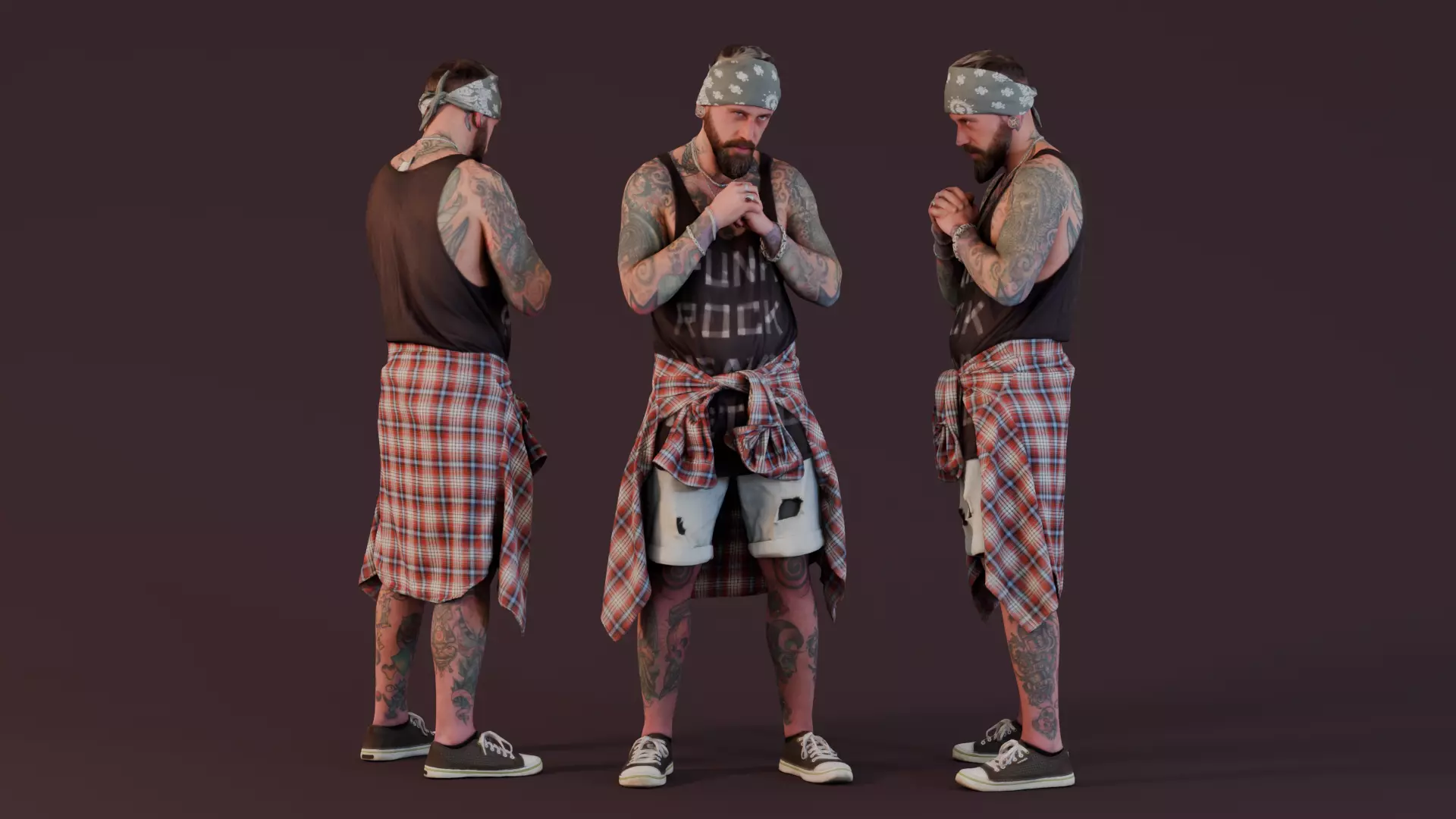 Someones in for trouble 3D model_0