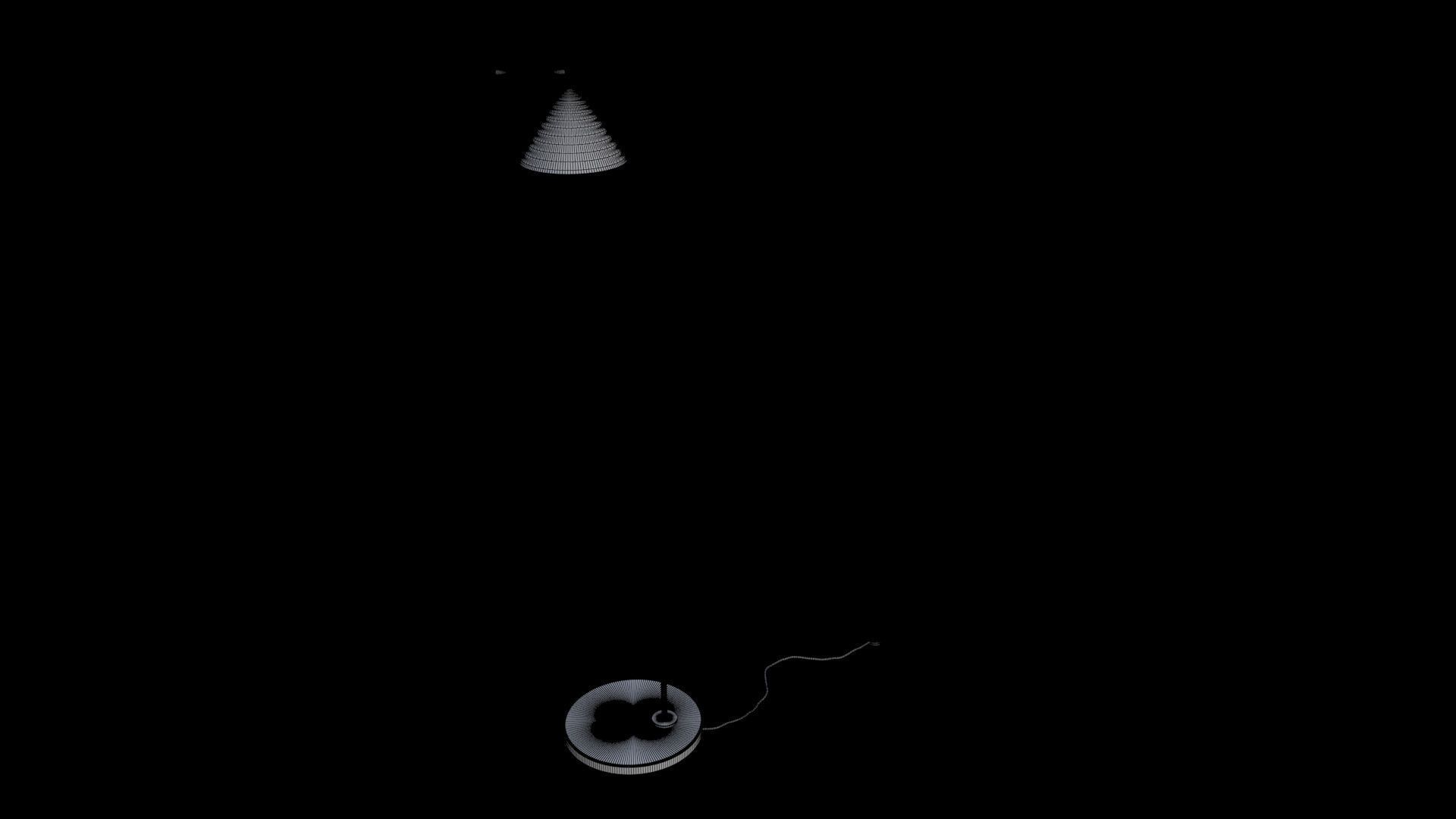 Floorlamp 3D model_7