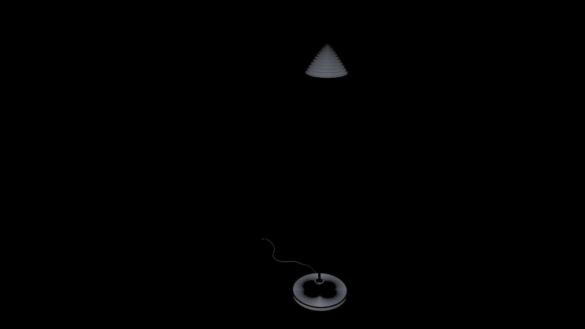 Floorlamp 3D model_6