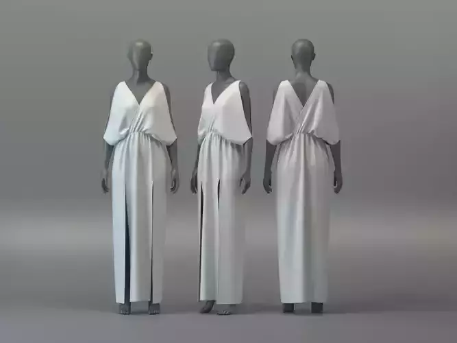 Maxi Crossover Dress