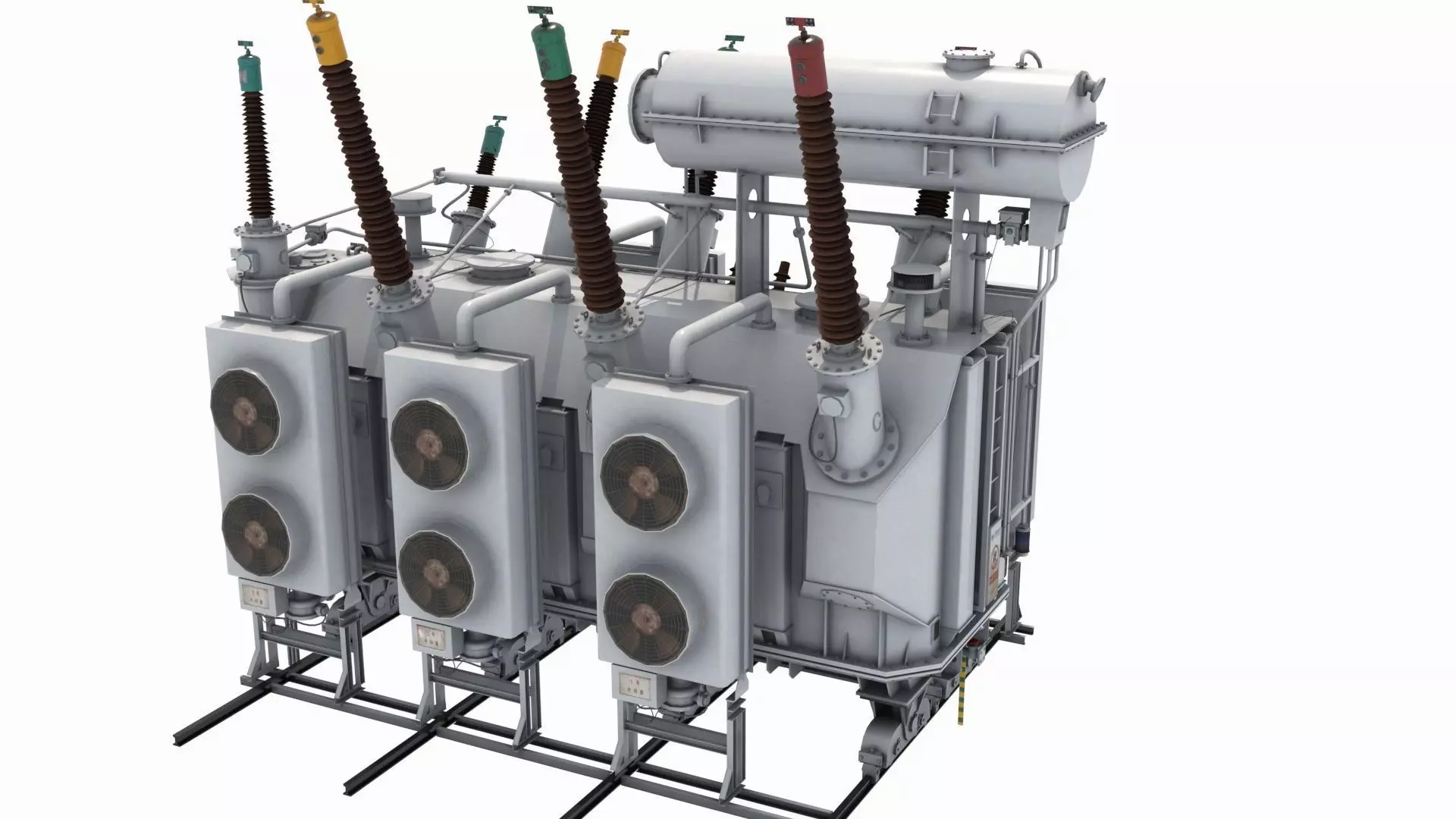 Main Transformer Of Power Station 2 3D model