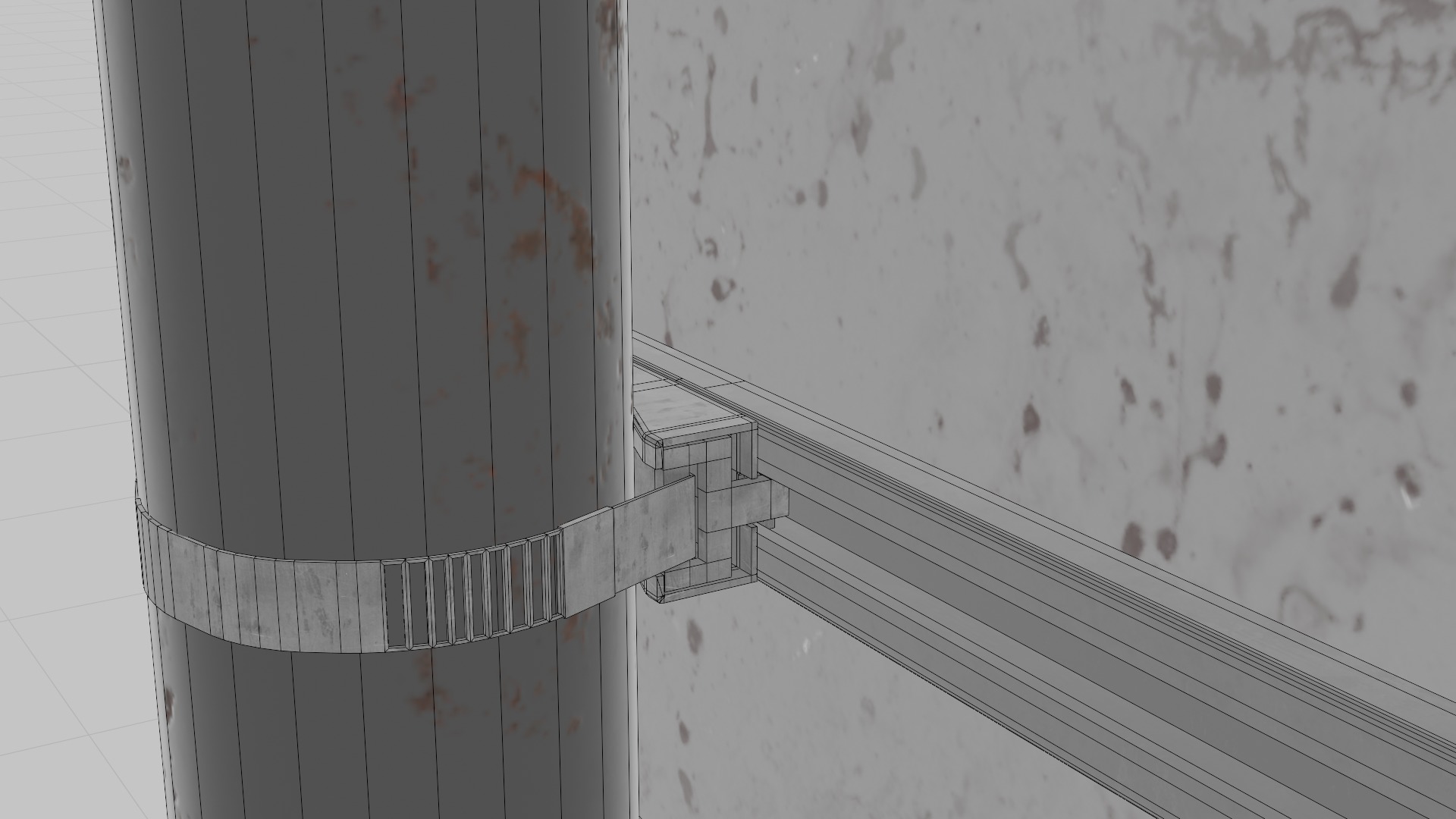 UK Traffic Signs - Positive Instruction Signs Low-poly 3D model_10